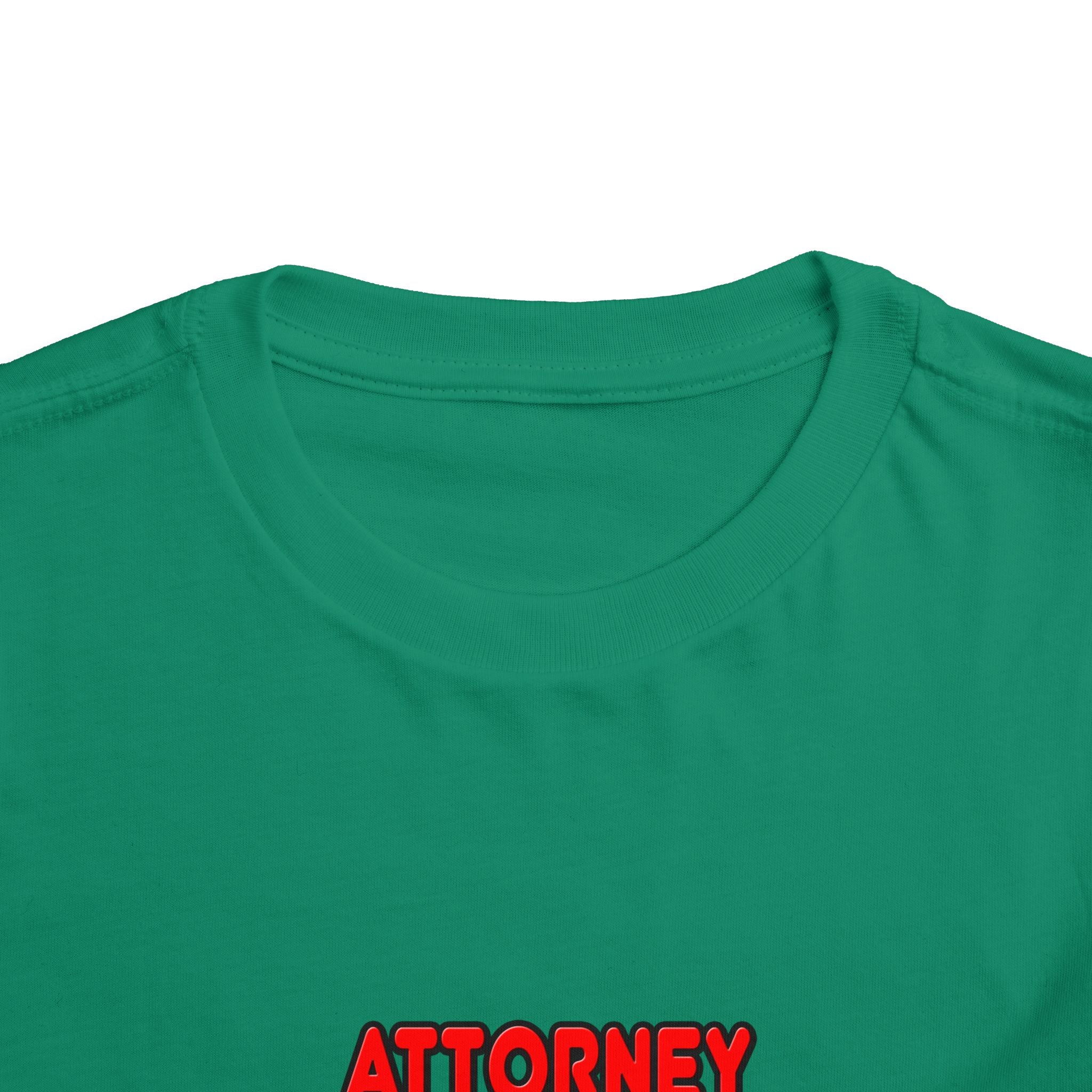 Rainbow Attorney - Toddler Short Sleeve Tee