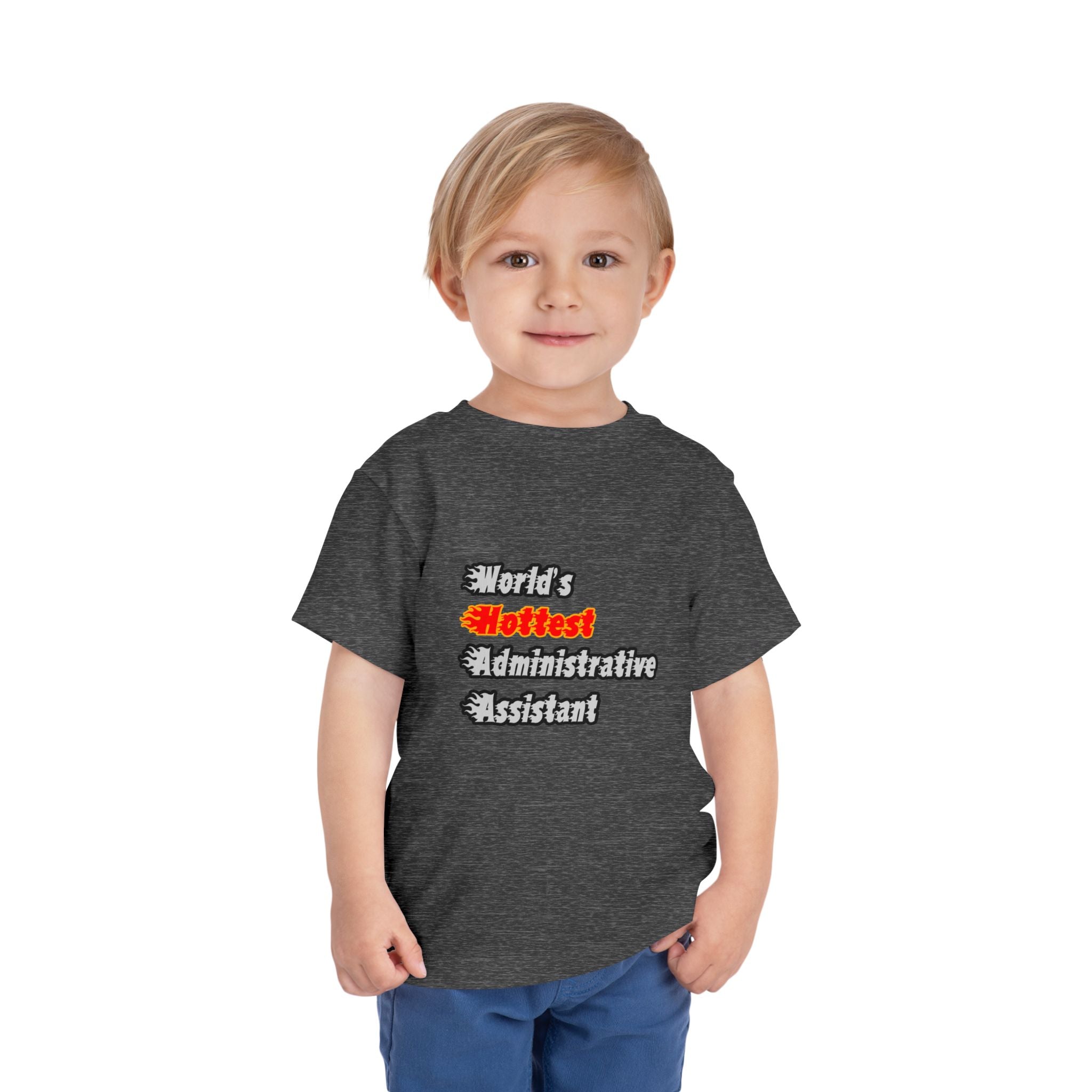 World's Hottest Administrative Assistant - Toddler Short Sleeve Tee