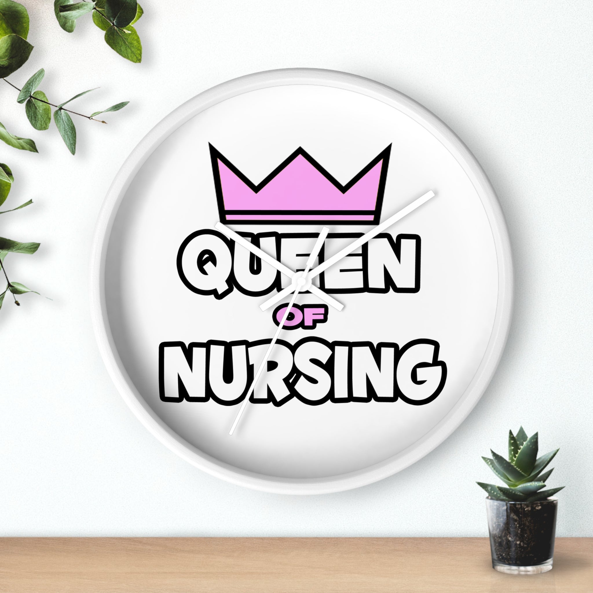 Queen of Nursing - Wall Clock