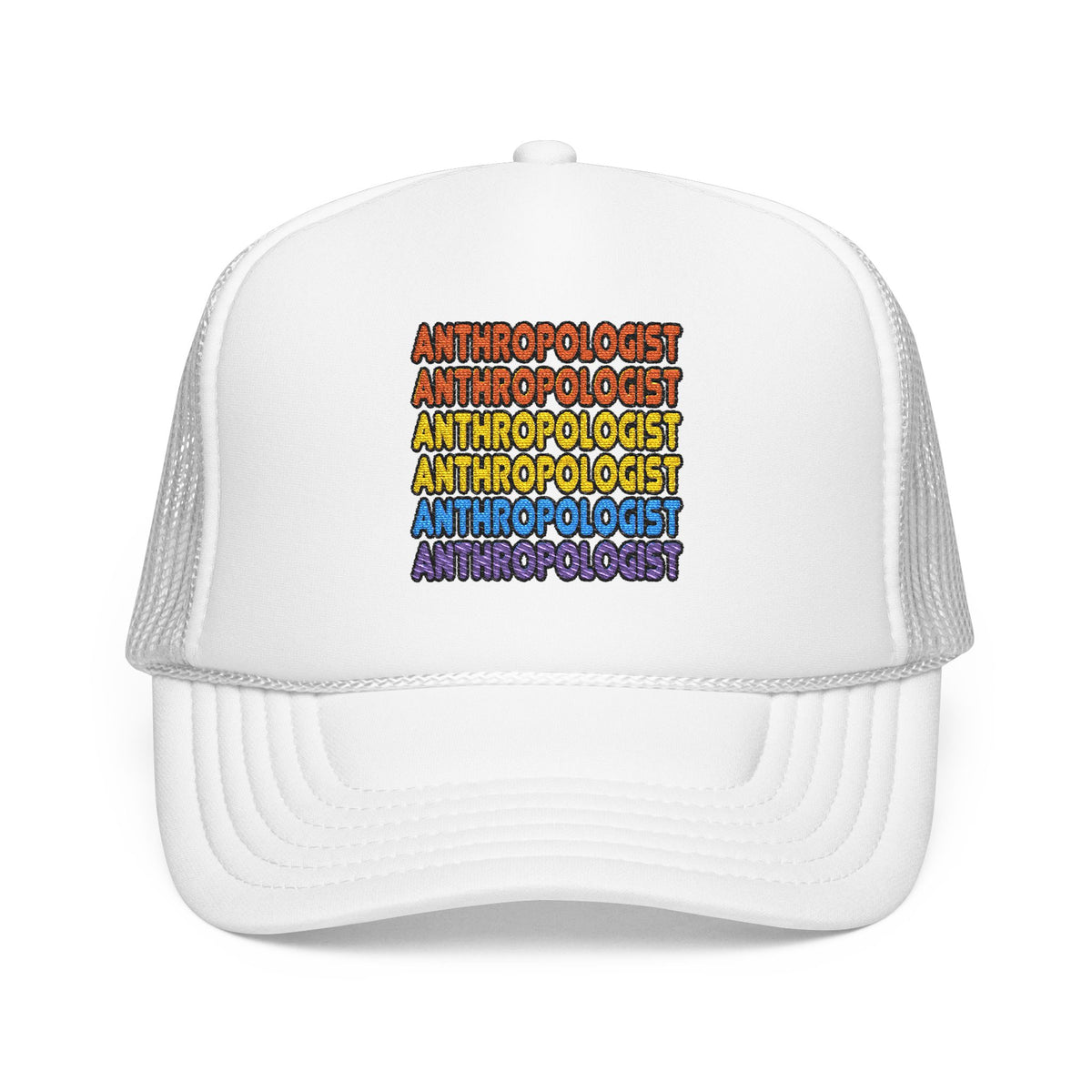 Rainbow Anthropologist - Foam Trucker Hat
