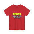 Biologists...Cool Kids of Science World - Unisex Heavy Cotton Tee
