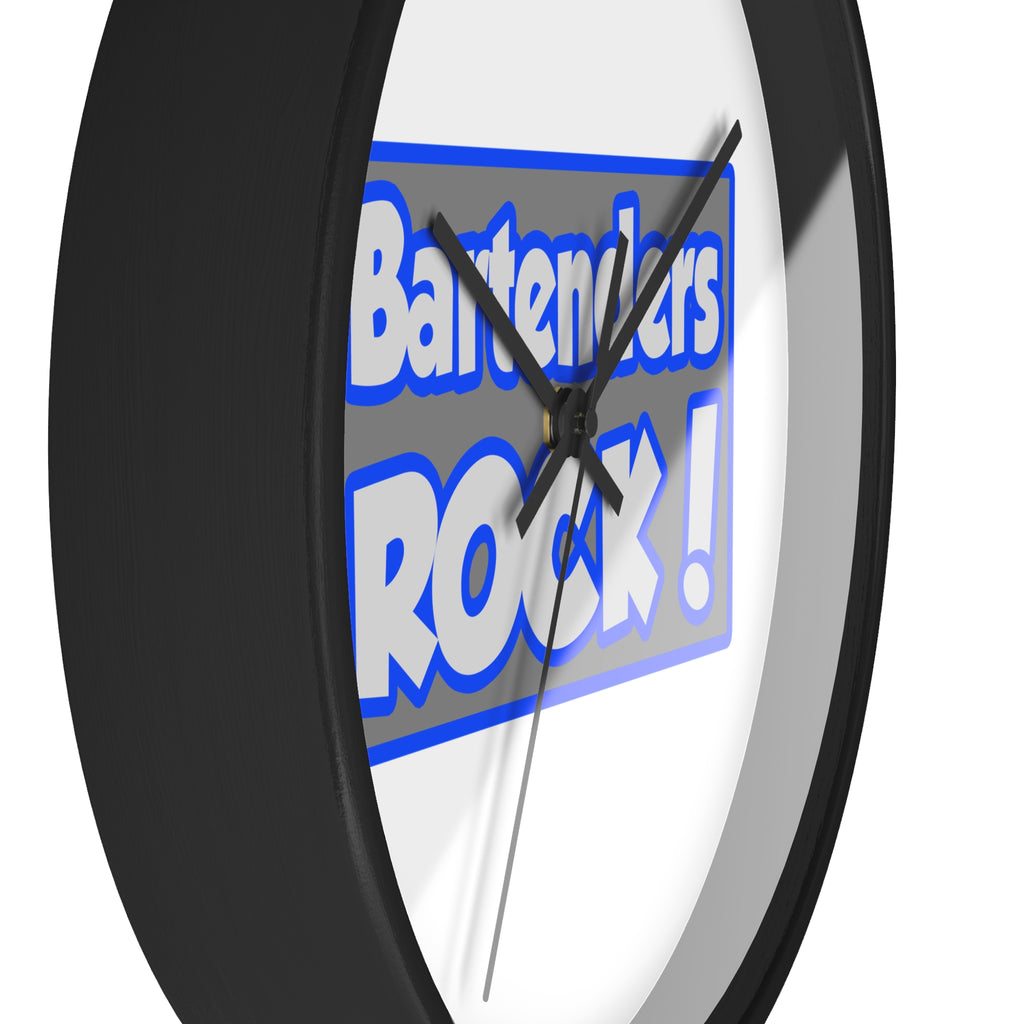 Bartenders Rock! - Wall Clock