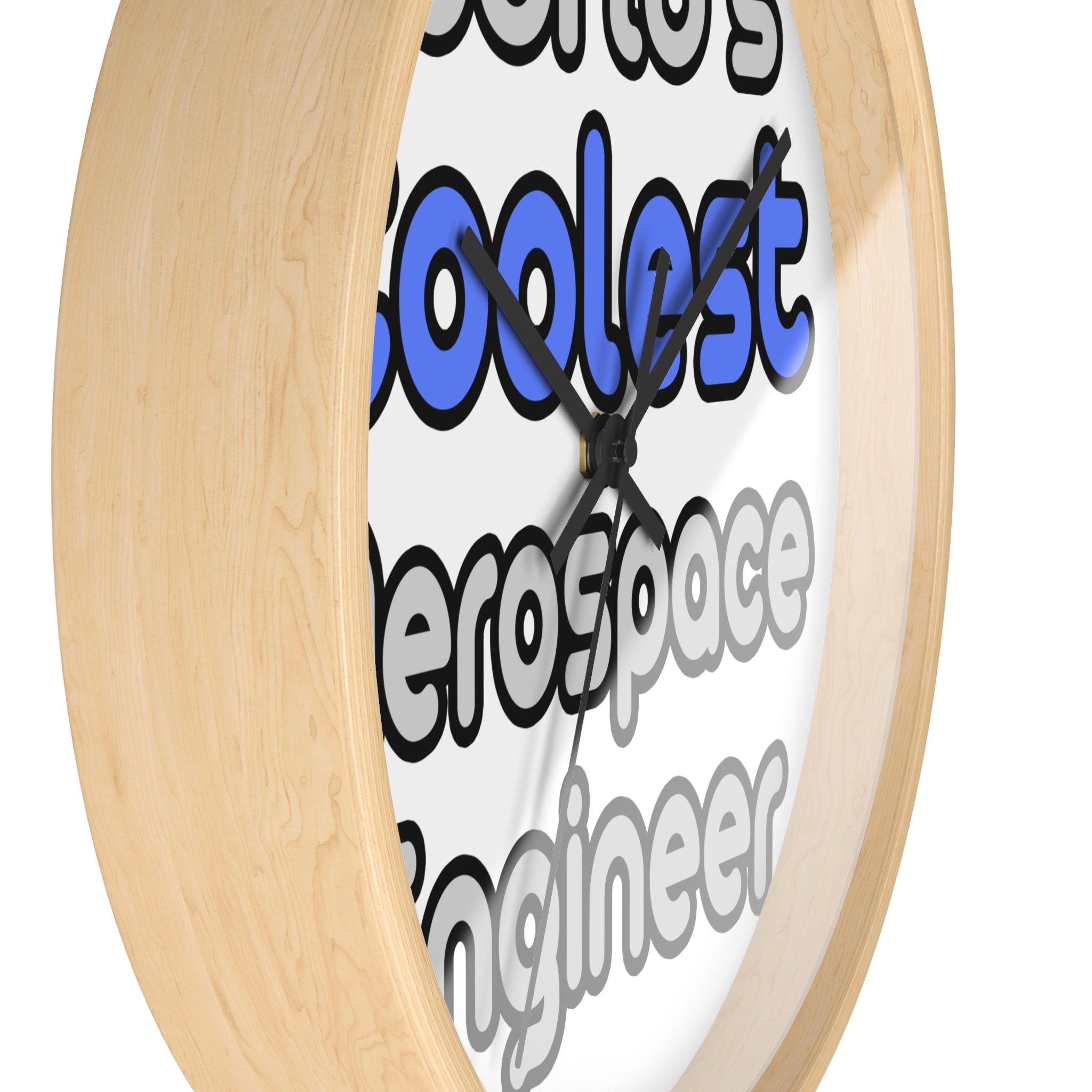 World's Coolest Aerospace Engineer - Wall Clock