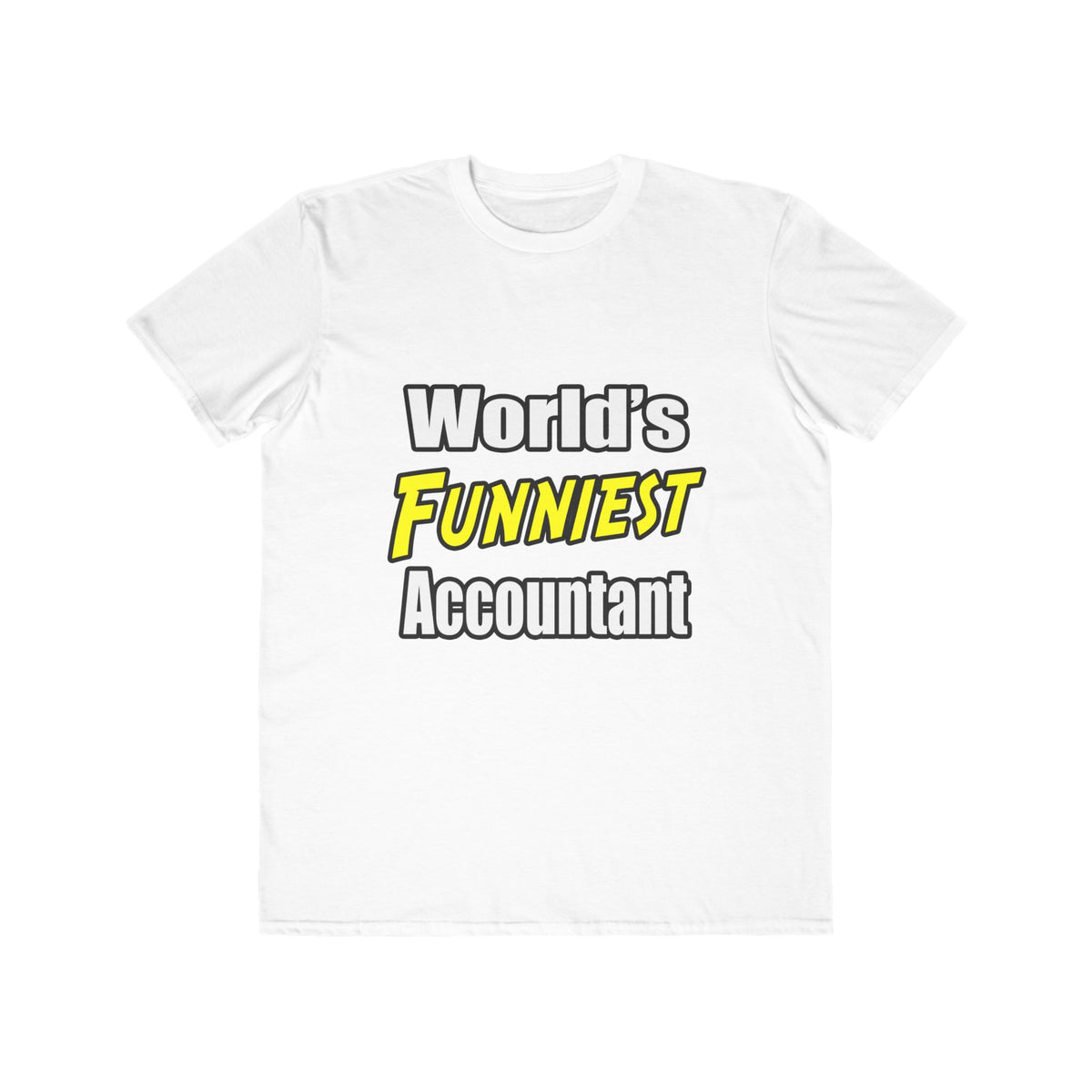 World's Funniest Accountant - Men's Lightweight Fashion Tee