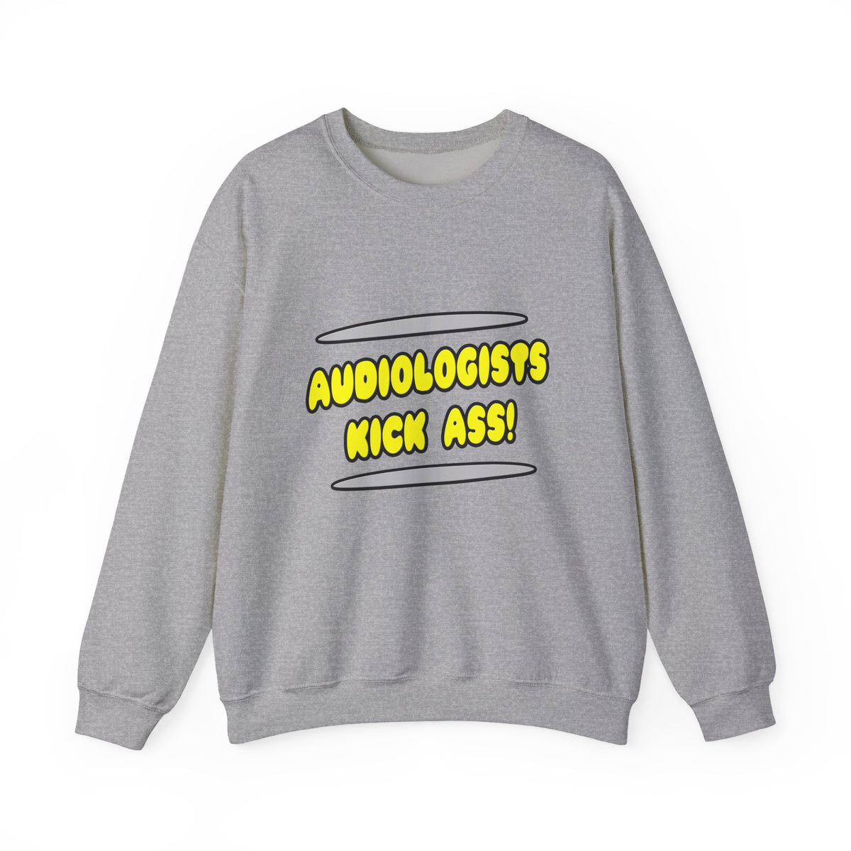 Audiologists Kick Ass! - Unisex Heavy Blend™ Crewneck Sweatshirt