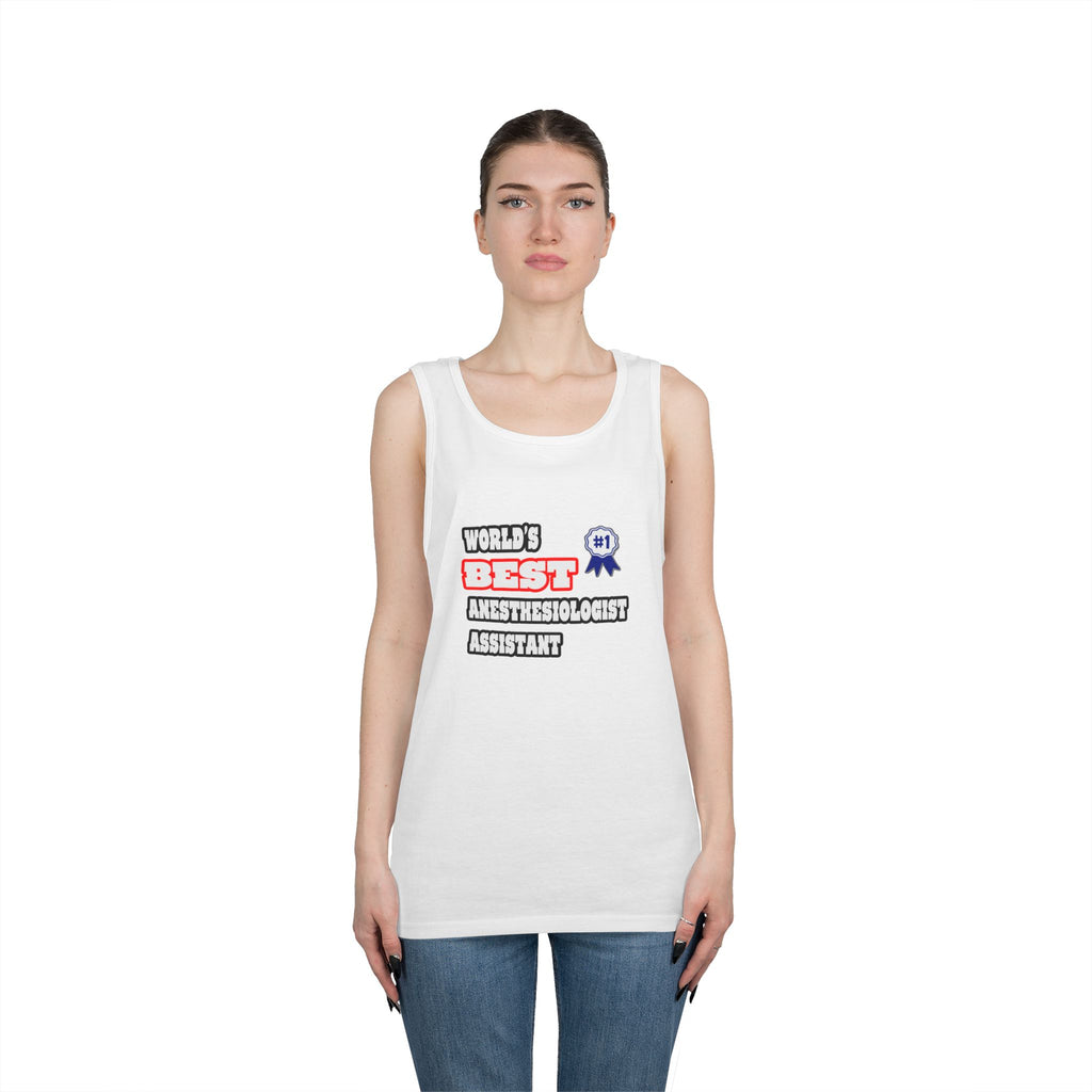 World's Best Anesthesiologist Assistant - Unisex Heavy Cotton Tank Top