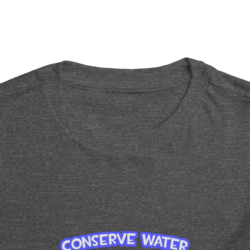 Conserve Water .. Shower With Aerospace Engineer - Toddler Short Sleeve Tee