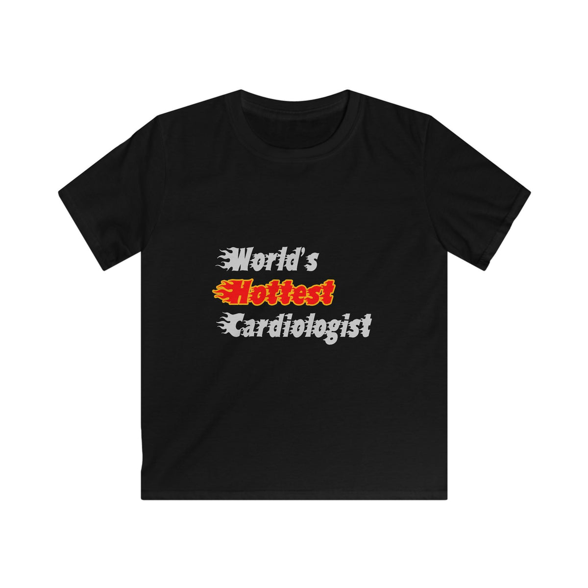 World's Hottest Cardiologist - Kids Softstyle Tee