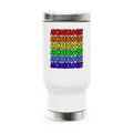 Rainbow Archaeologist - Stainless Steel Travel Mug with Handle, 14oz