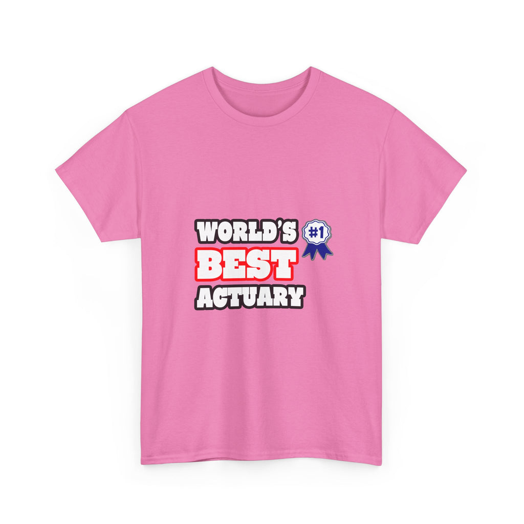 World's Best Actuary - Unisex Heavy Cotton Tee