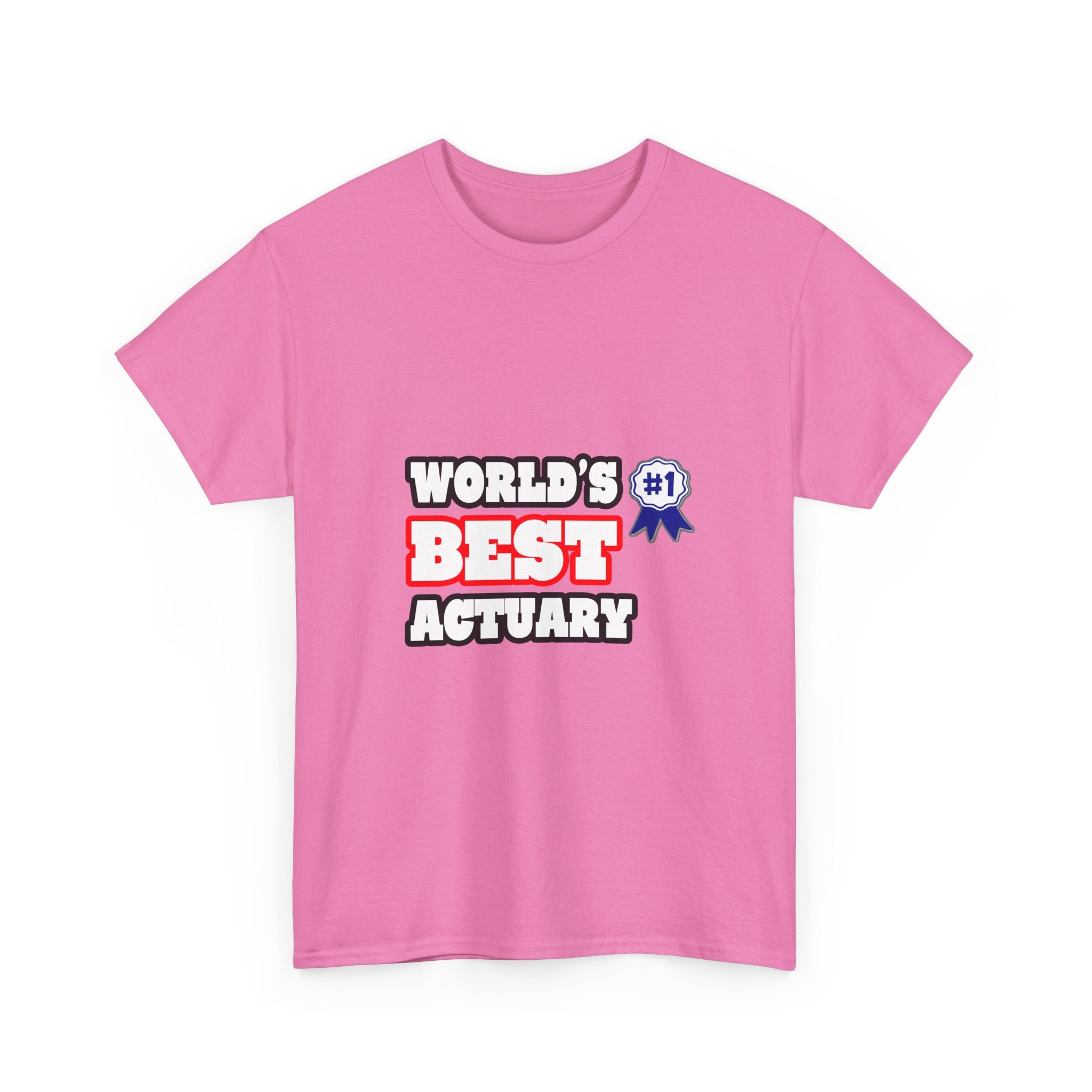 World's Best Actuary - Unisex Heavy Cotton Tee