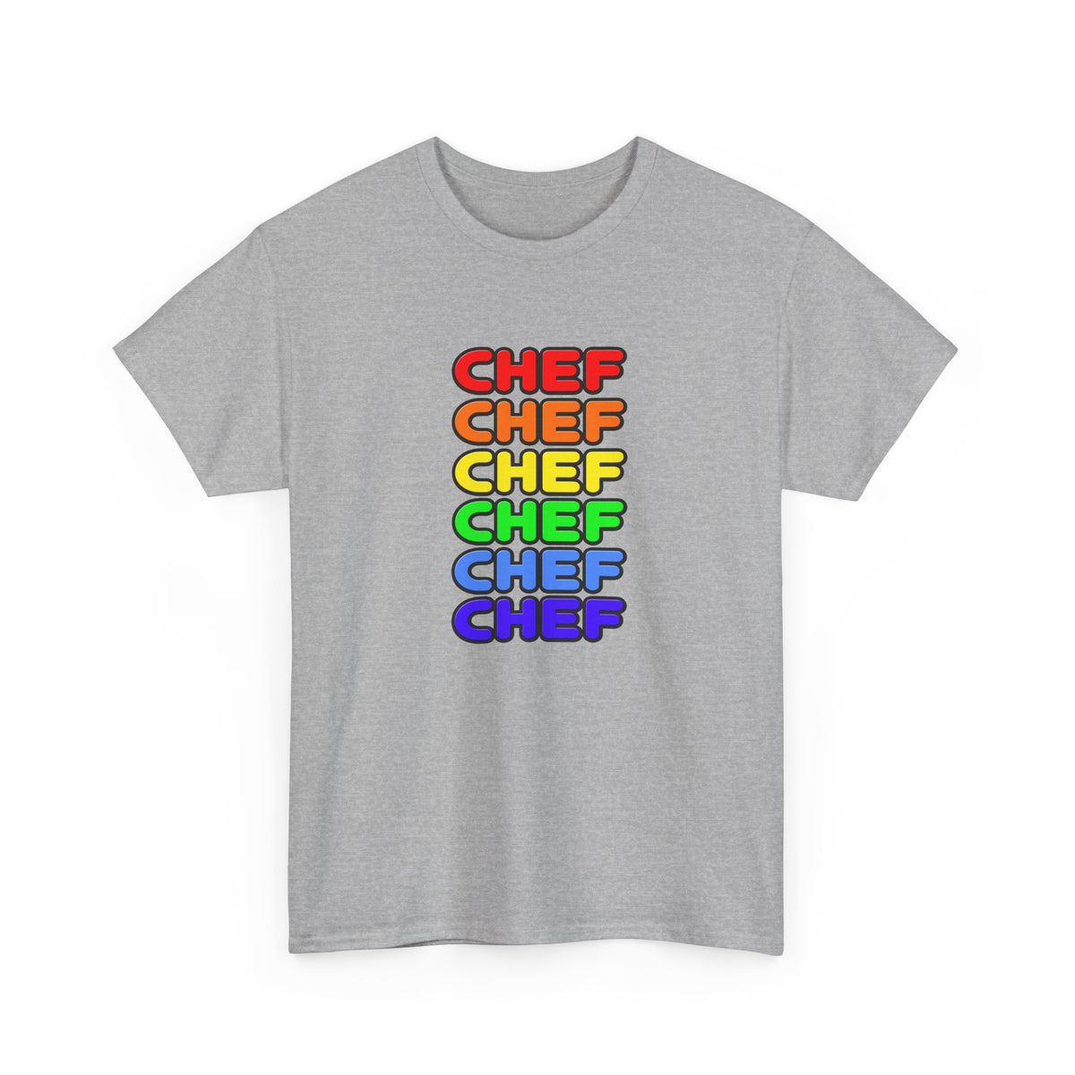 Rainbow Chef - Unisex Heavy Cotton Tee