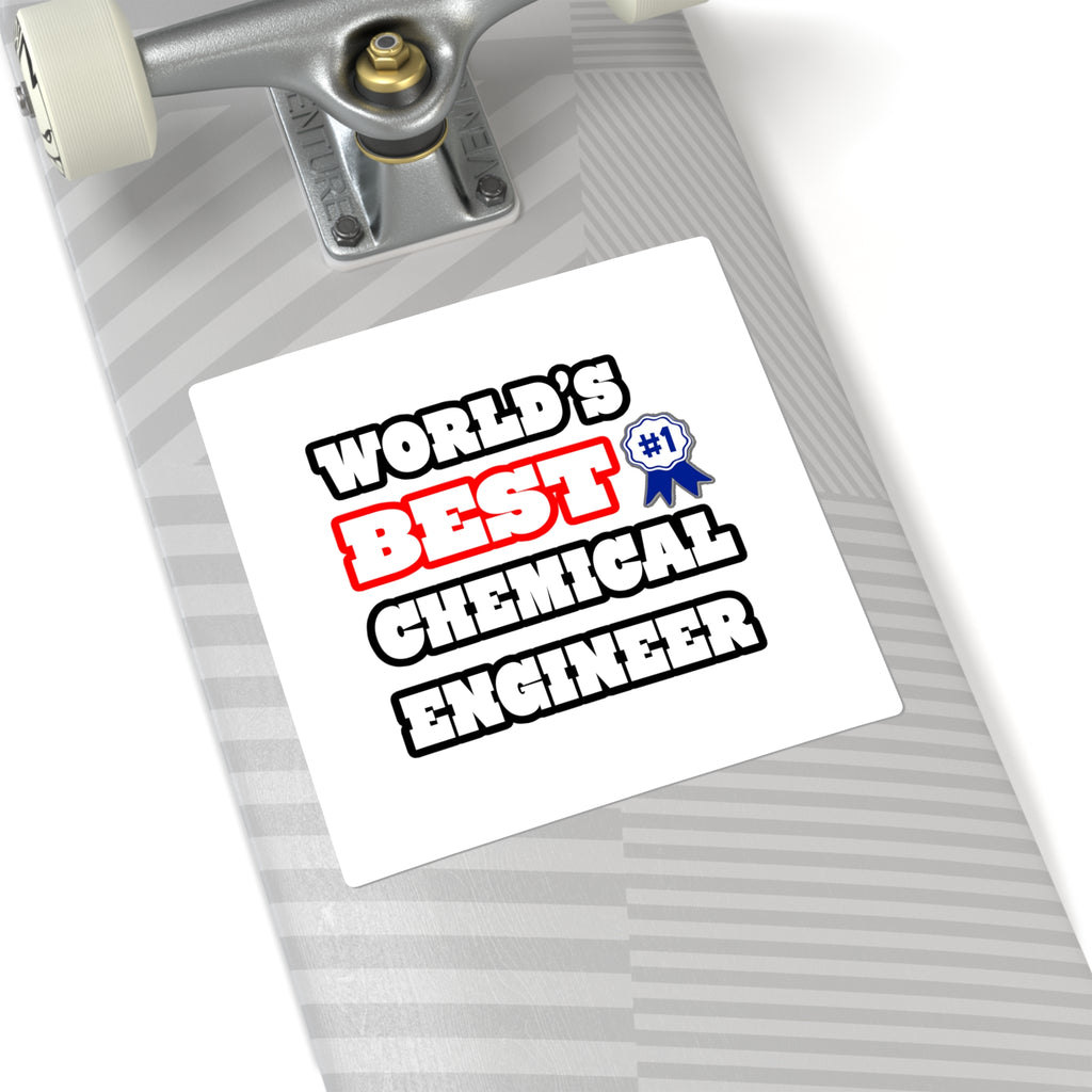 World's Best Chemical Engineer - Square Stickers