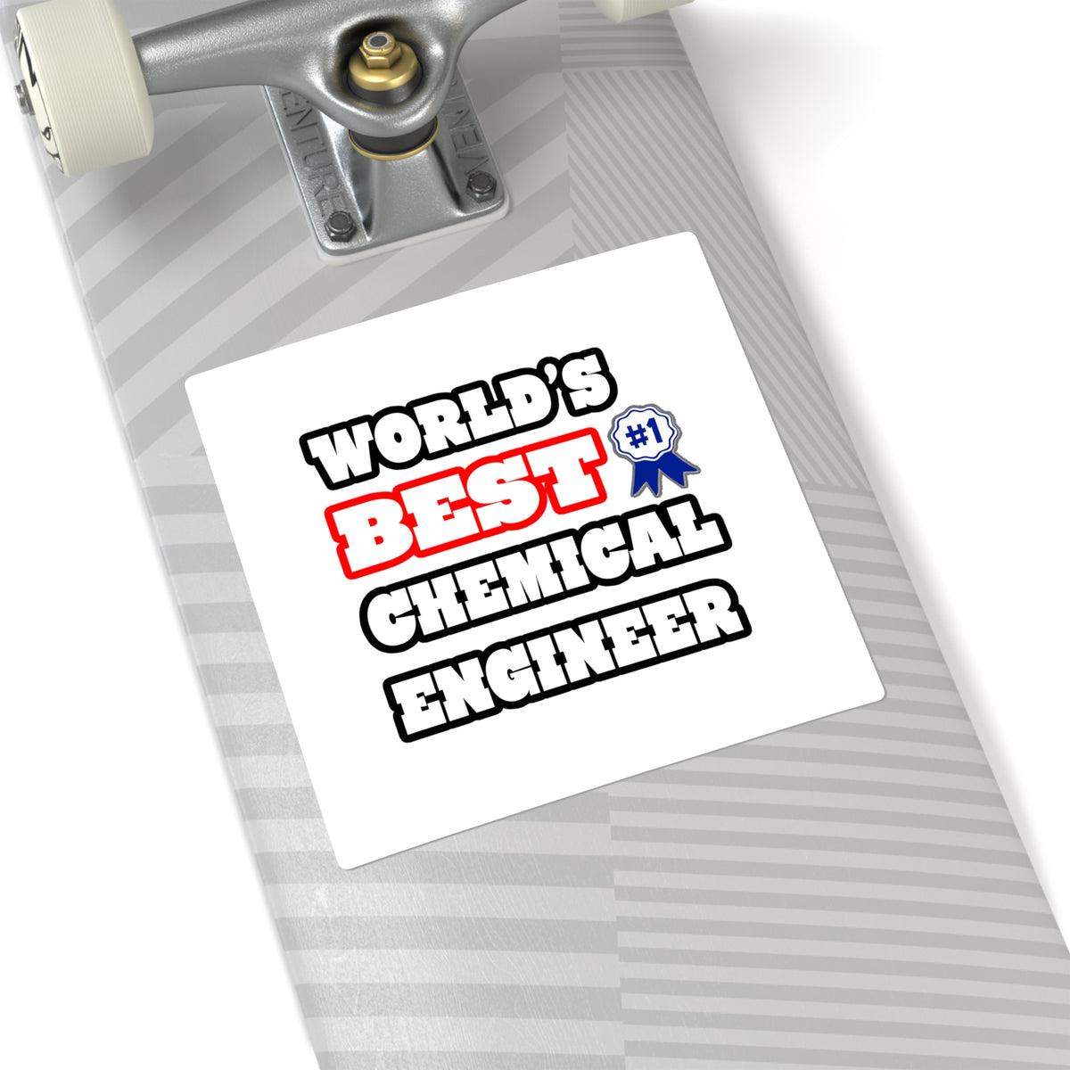 World's Best Chemical Engineer - Square Stickers