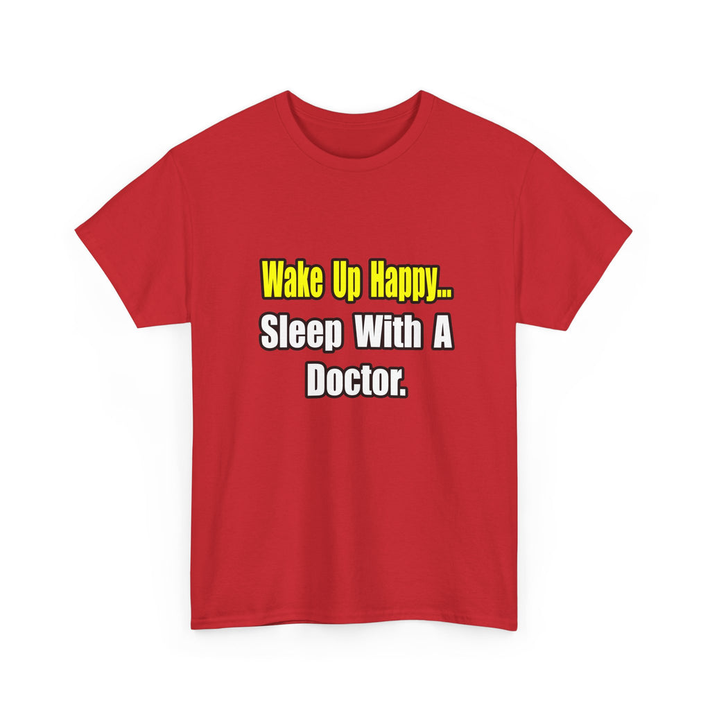 Sleep With Doctor - Unisex Heavy Cotton Tee