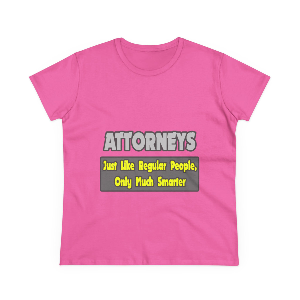 Attorneys...Smarter - Women's Midweight Cotton Tee