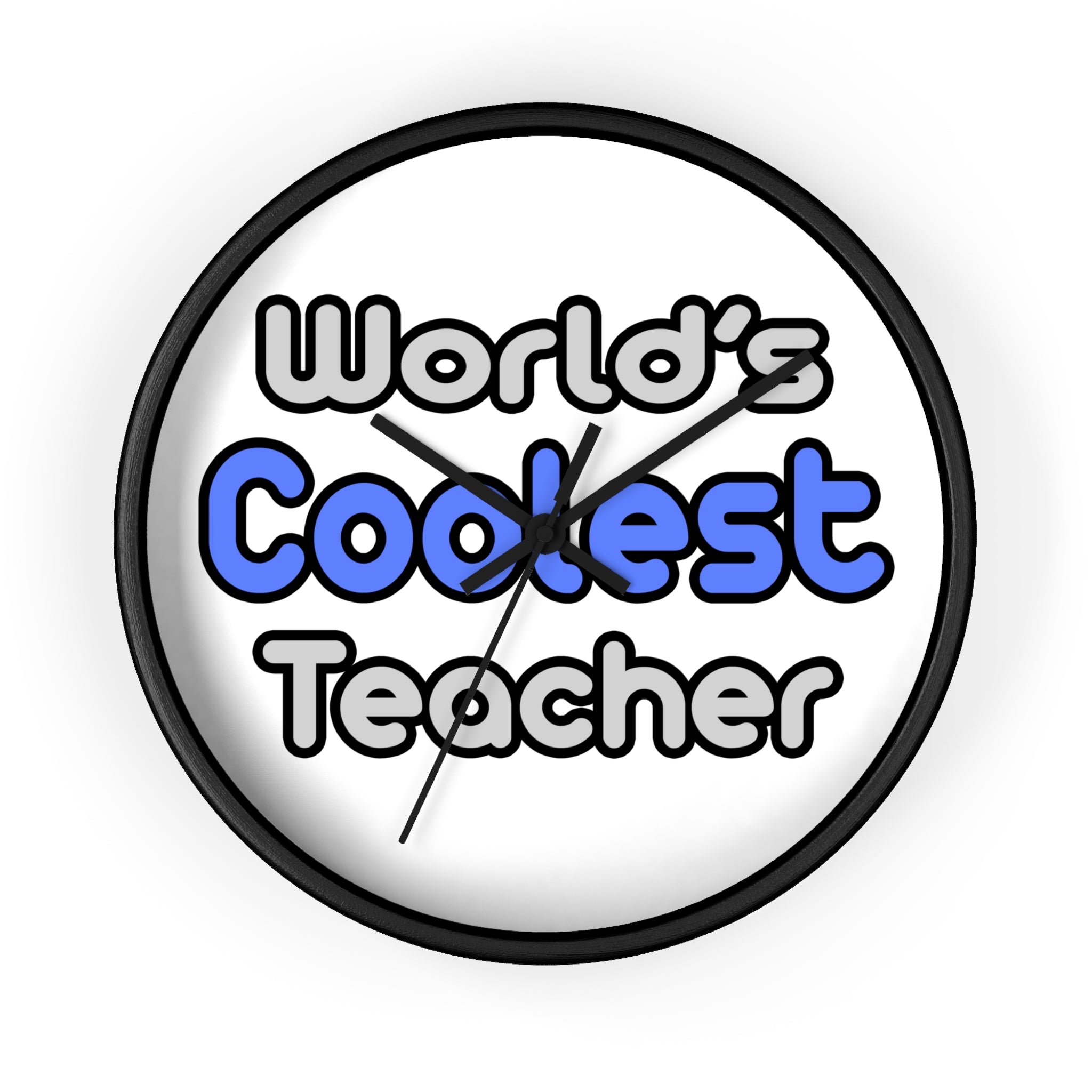 World's Coolest Teacher - Wall Clock