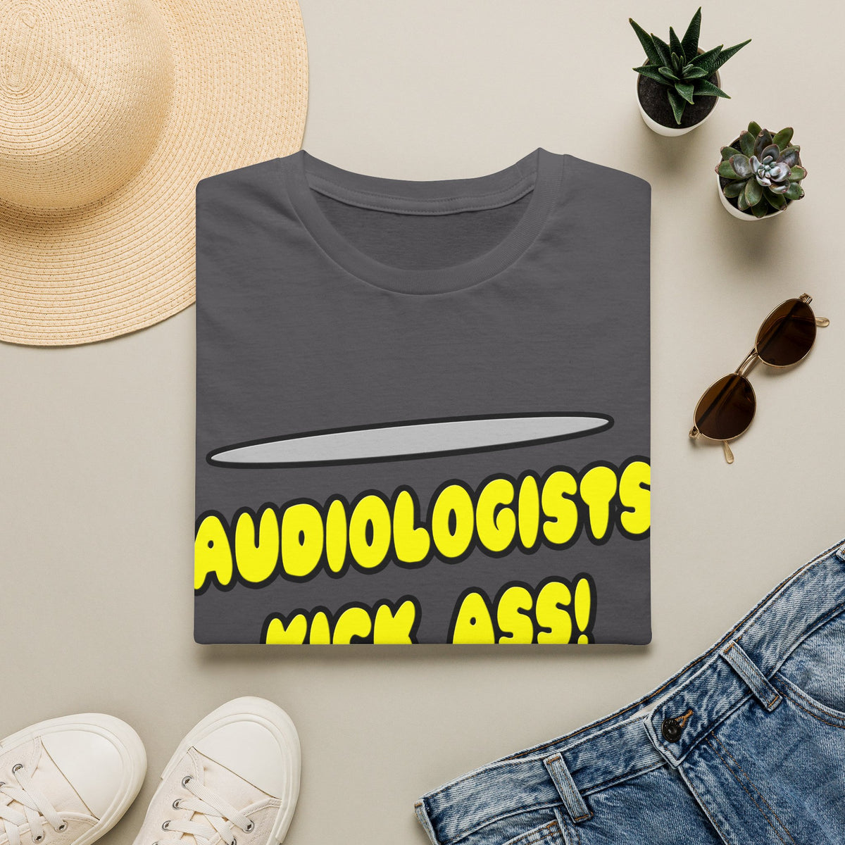 Audiologists Kick Ass! - Unisex Softstyle T-Shirt