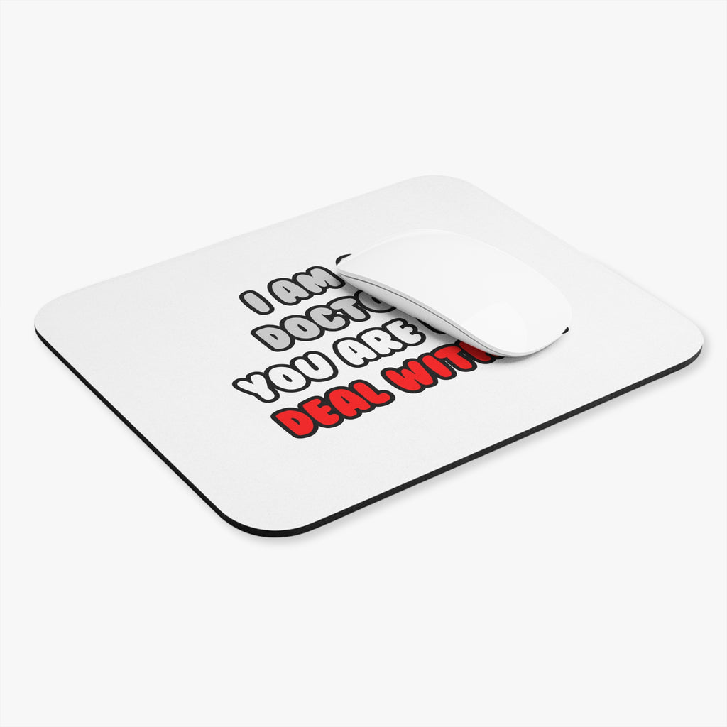 Deal With It ... Funny Doctor - Mouse Pad (Rectangle)