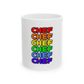 Rainbow Chef - Ceramic Mug, (11oz, 15oz)