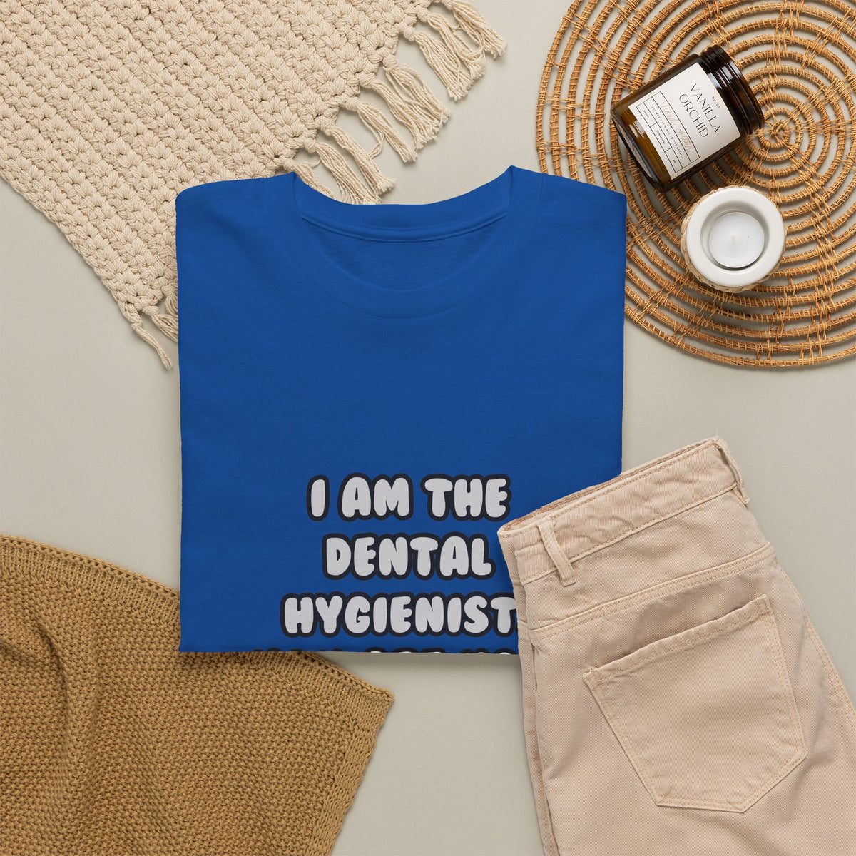 Deal With It ... Funny Dental Hygienist - Unisex Heavy Cotton Tee