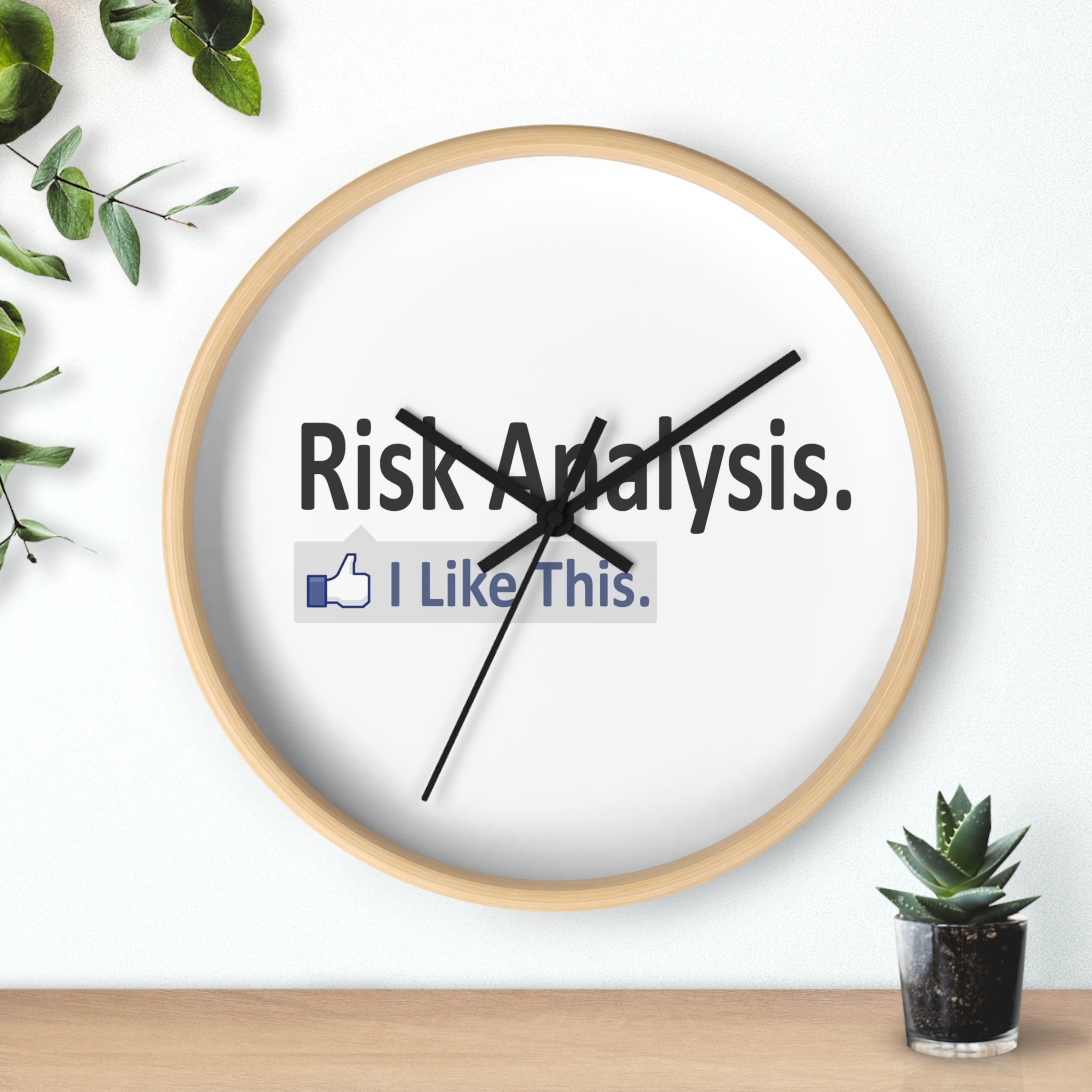 Risk Analysis...I Like This - Wall Clock