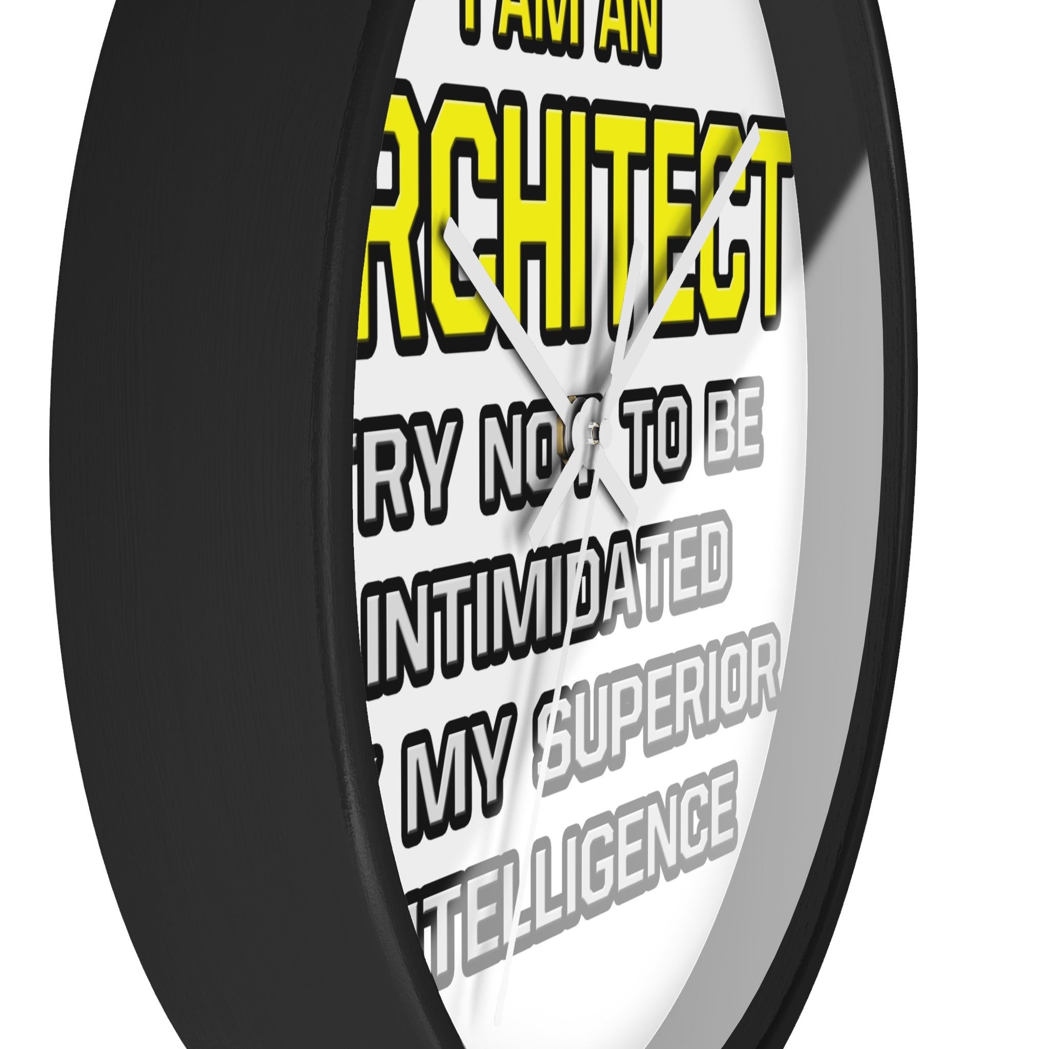 Architect...Superior Intelligence - Wall Clock