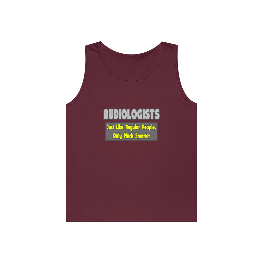 Audiologists...Smarter - Unisex Heavy Cotton Tank Top