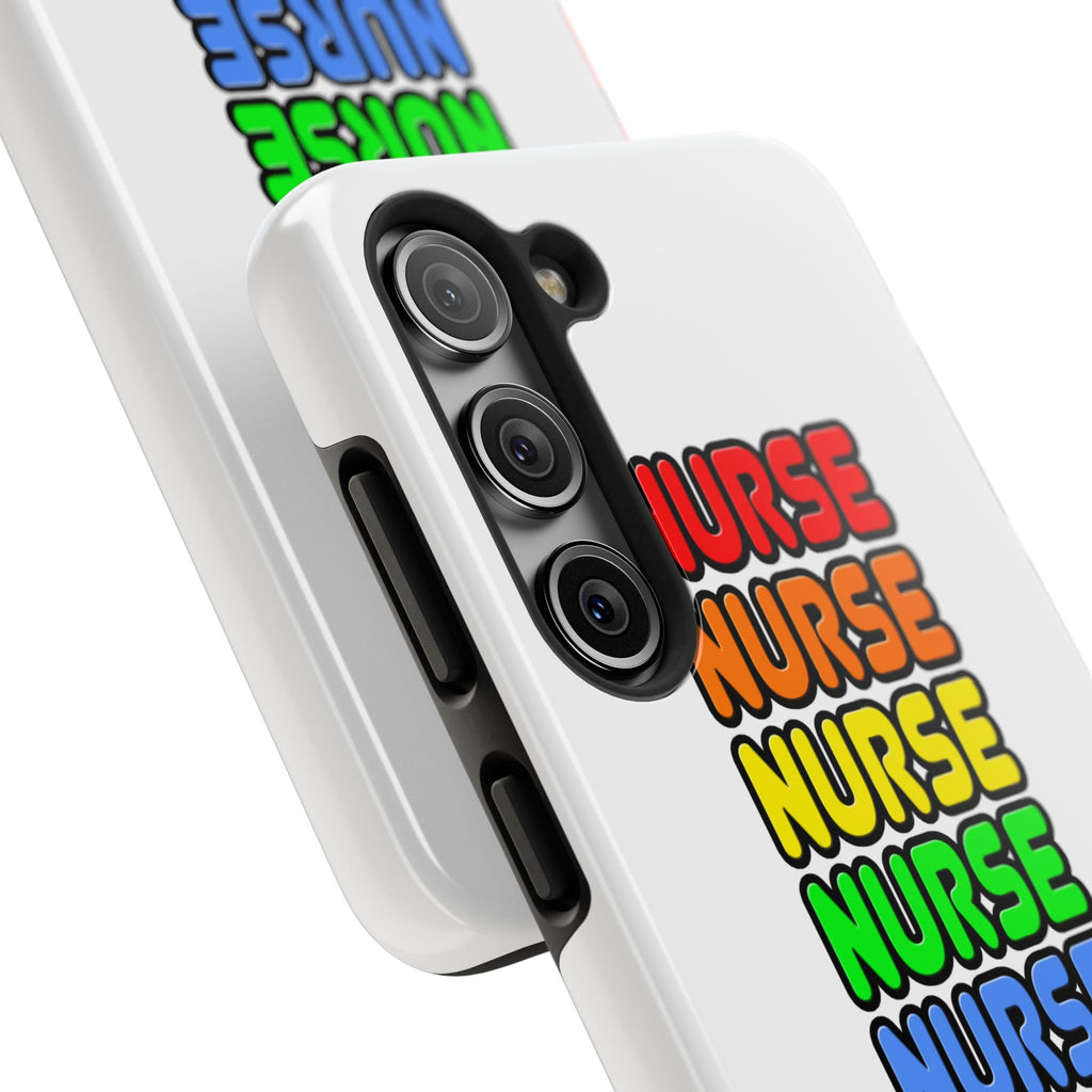 Rainbow Nurse - Tough Phone Cases