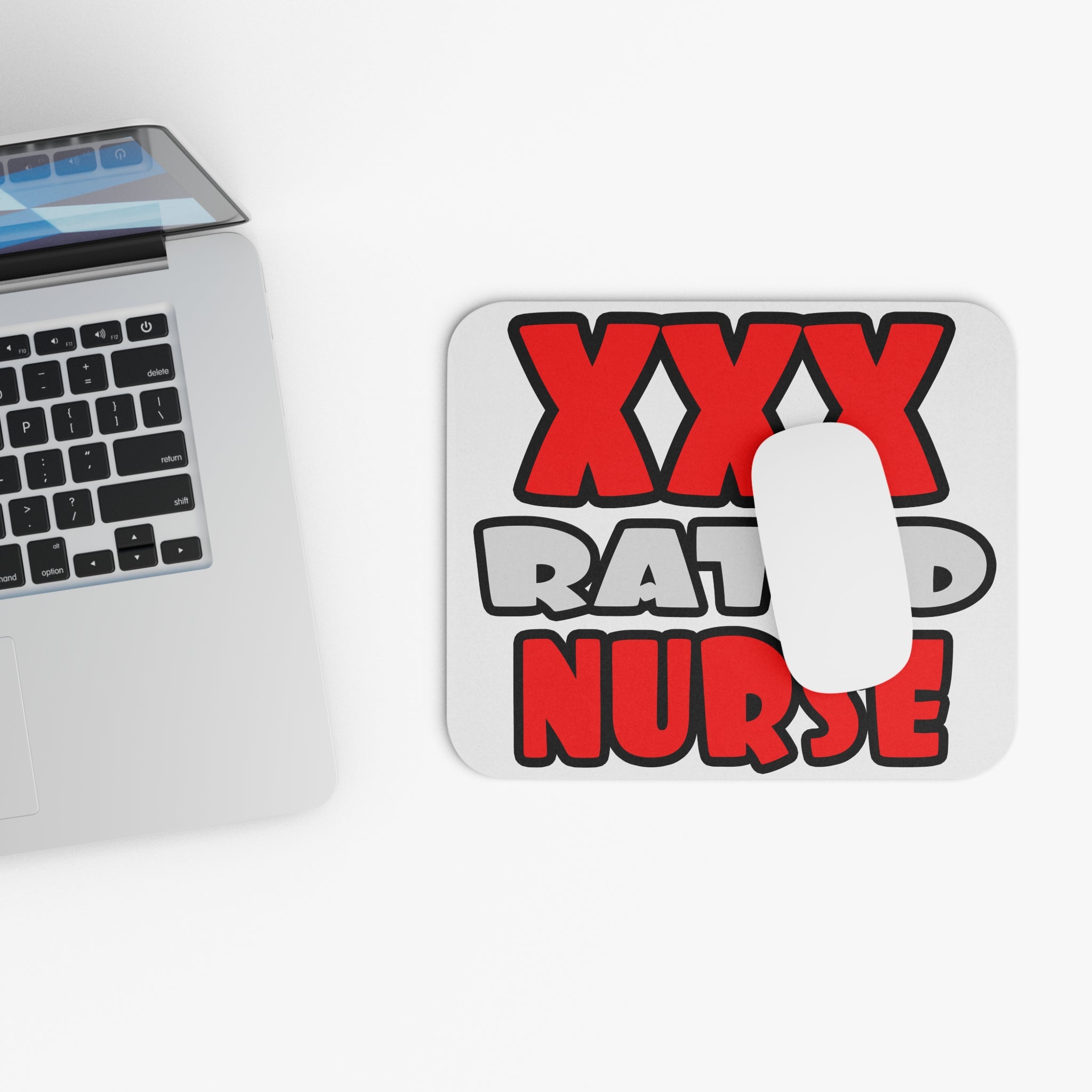 XXX Rated Nurse - Mouse Pad (Rectangle)