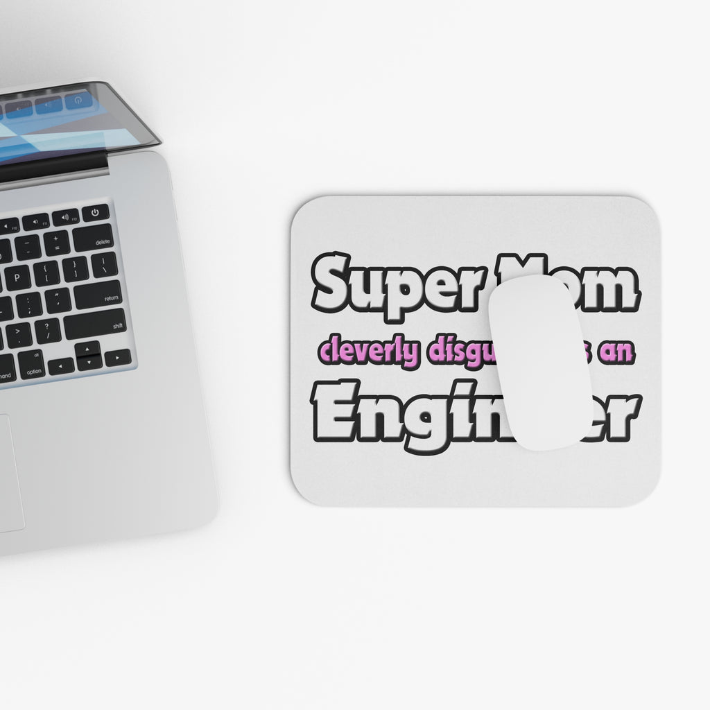 Super Mom ... Engineer - Mouse Pad (Rectangle)