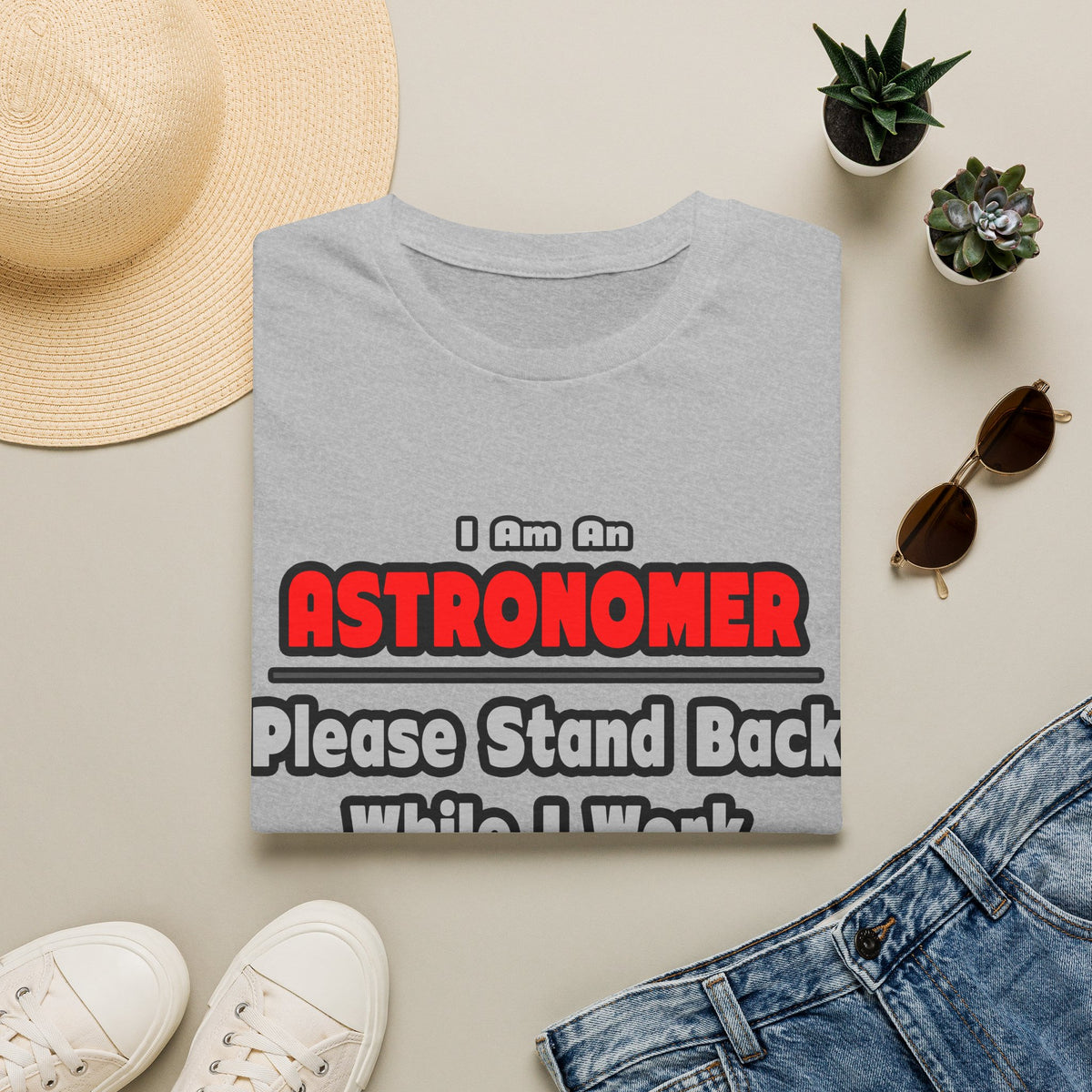 Astronomer ... Stand Back ... Work My Magic - Unisex Softstyle T-Shirt