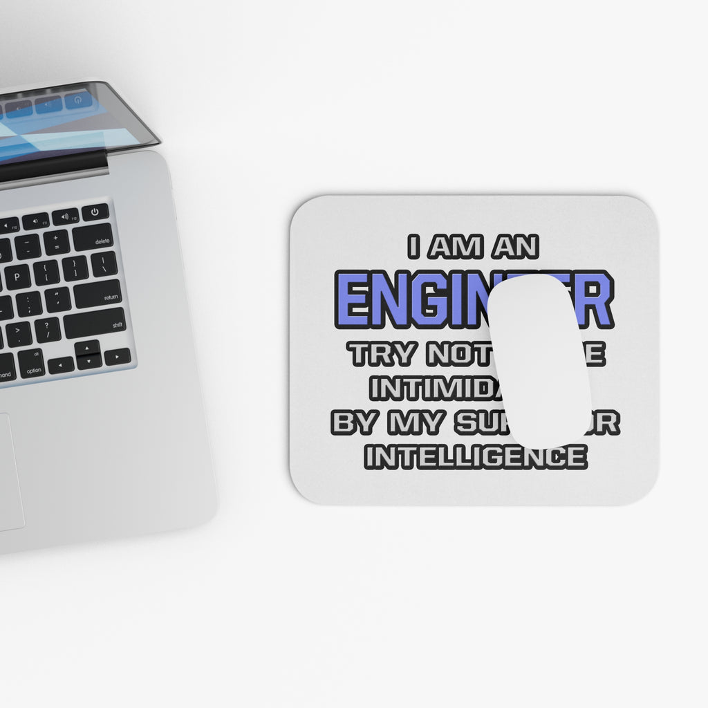 Engineer Joke ... Superior Intelligence - Mouse Pad (Rectangle)