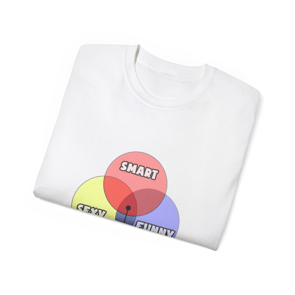 Venn Diagram .. Actuaries - Unisex Ultra Cotton Tee