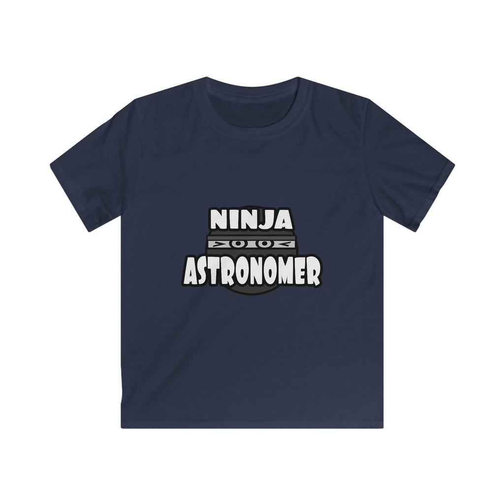 Ninja Astronomer - Kids Softstyle Tee
