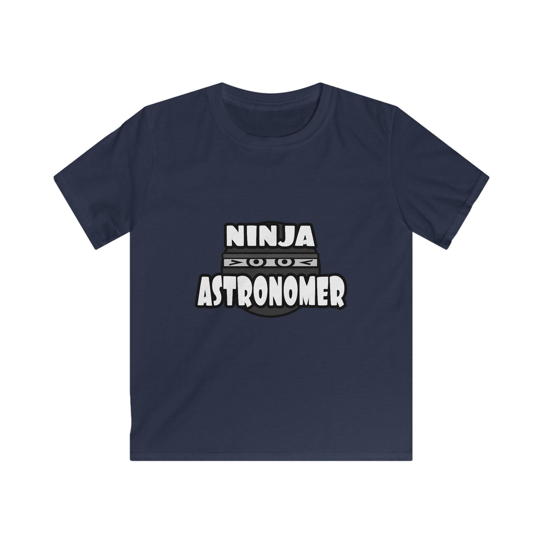 Ninja Astronomer - Kids Softstyle Tee