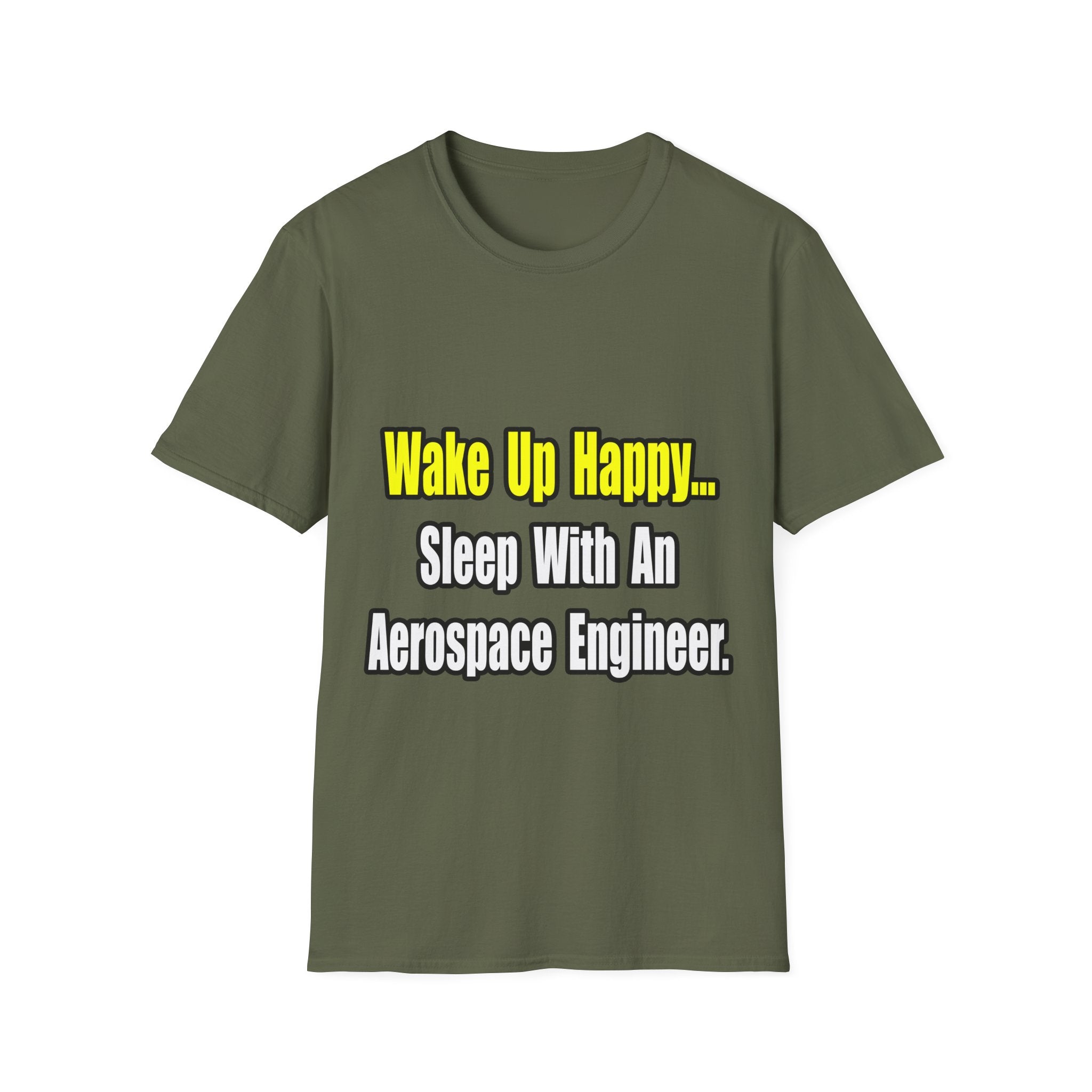 Sleep With An Aerospace Engineer - Unisex Softstyle T-Shirt