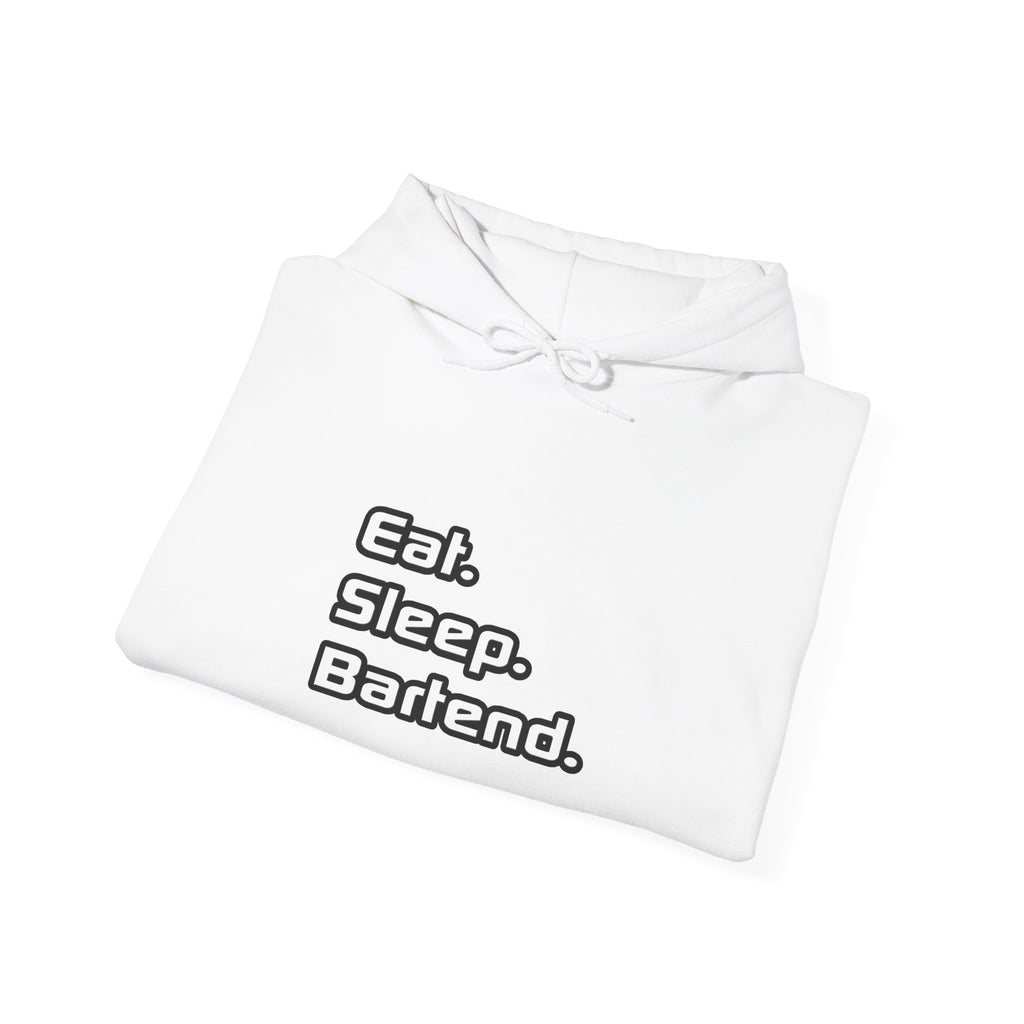 Eat. Sleep. Bartend - Unisex Heavy Blend™ Hooded Sweatshirt