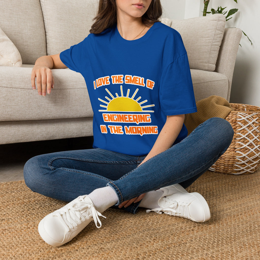 Smell of Engineering in the Morning - Unisex Softstyle T-Shirt