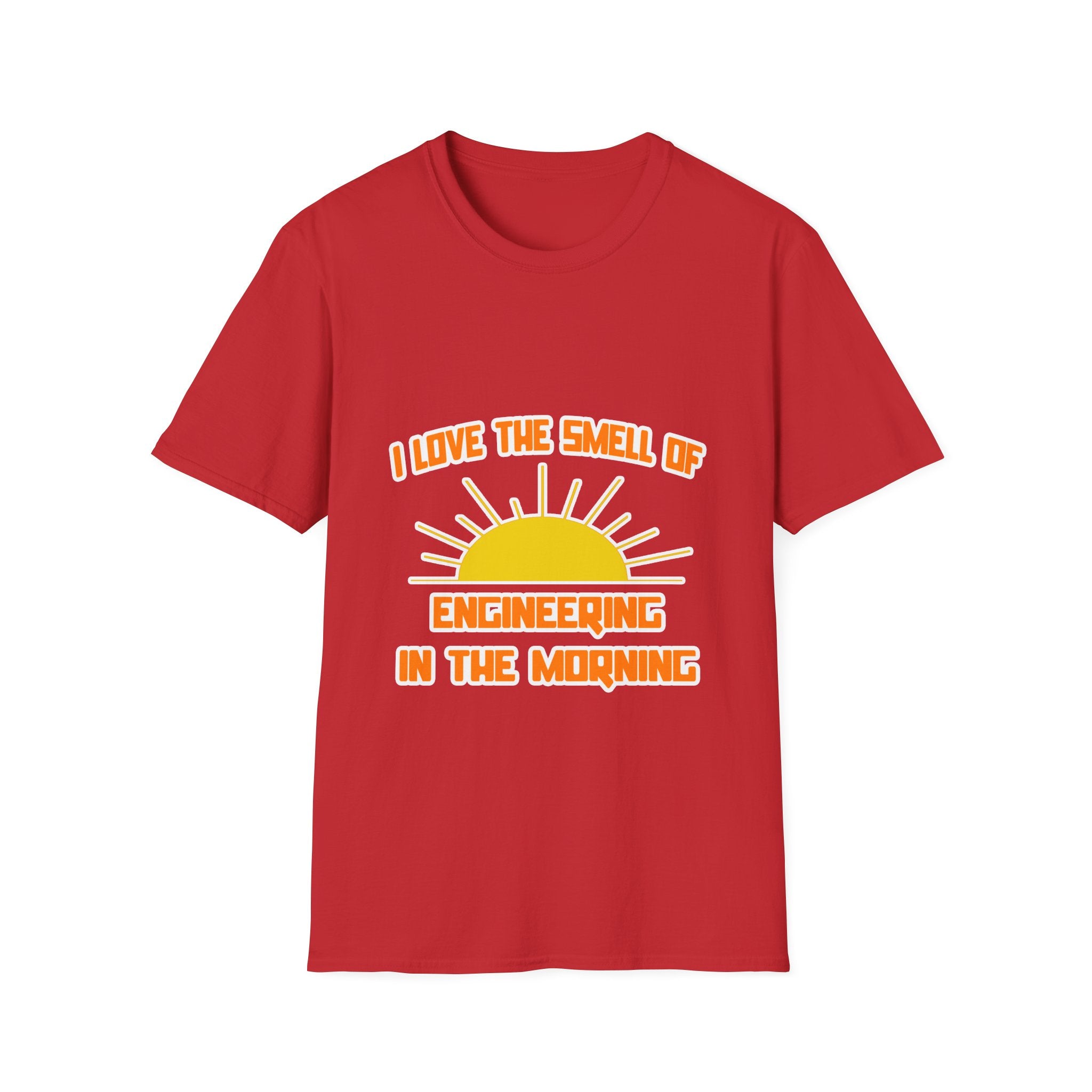 Smell of Engineering in the Morning - Unisex Softstyle T-Shirt