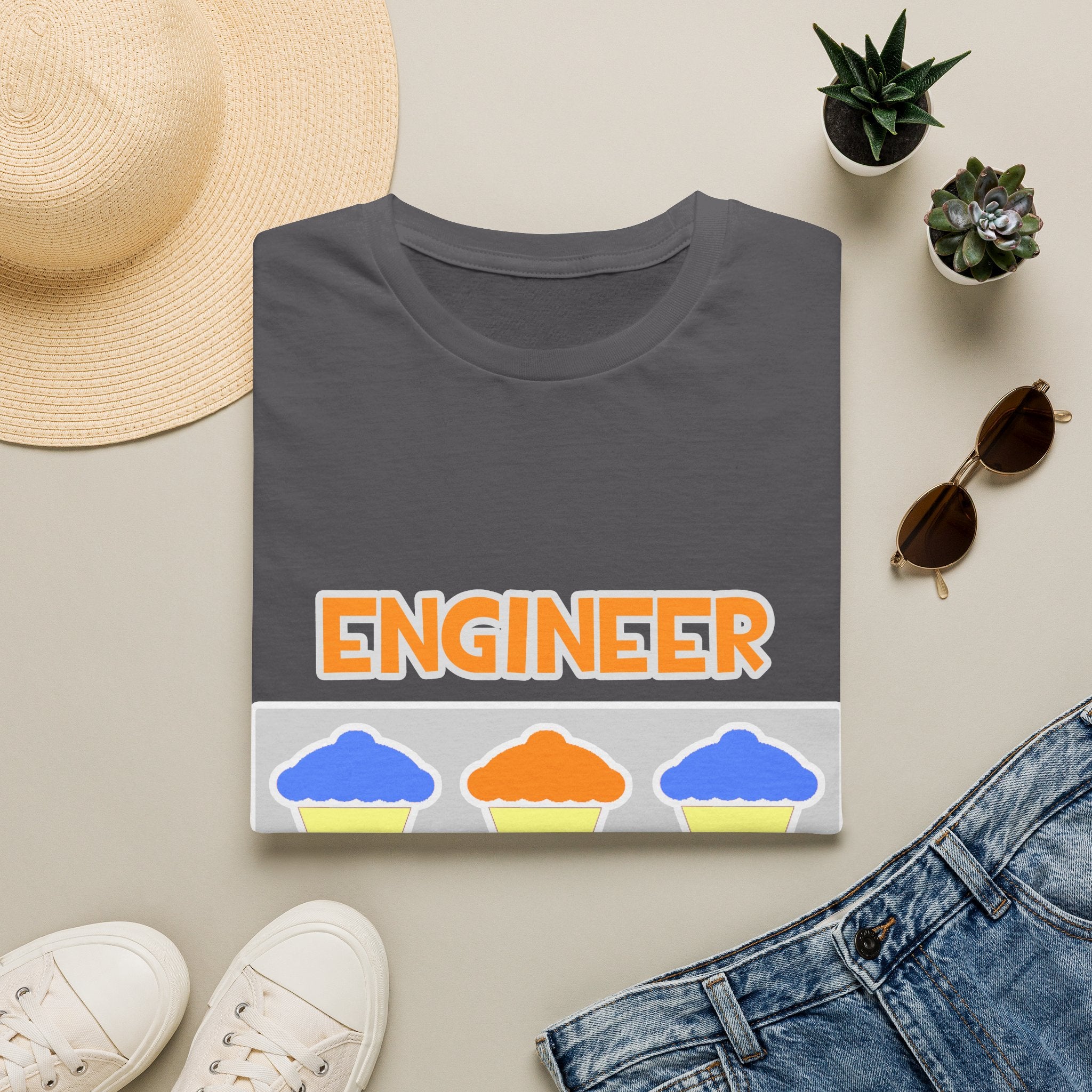 Engineer ... Will Work For Cupcakes - Unisex Softstyle T-Shirt