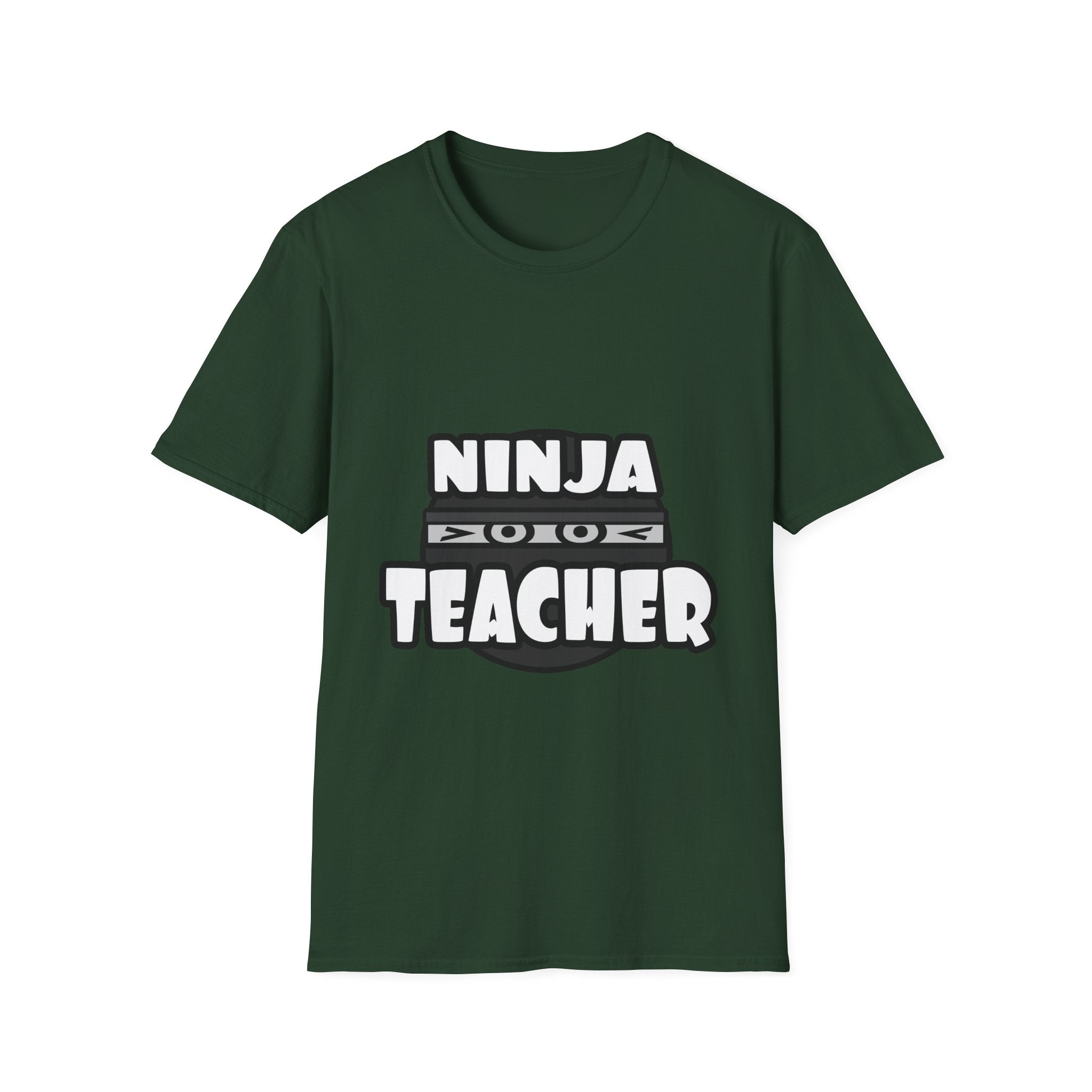 Ninja Teacher - Unisex Softstyle T-Shirt