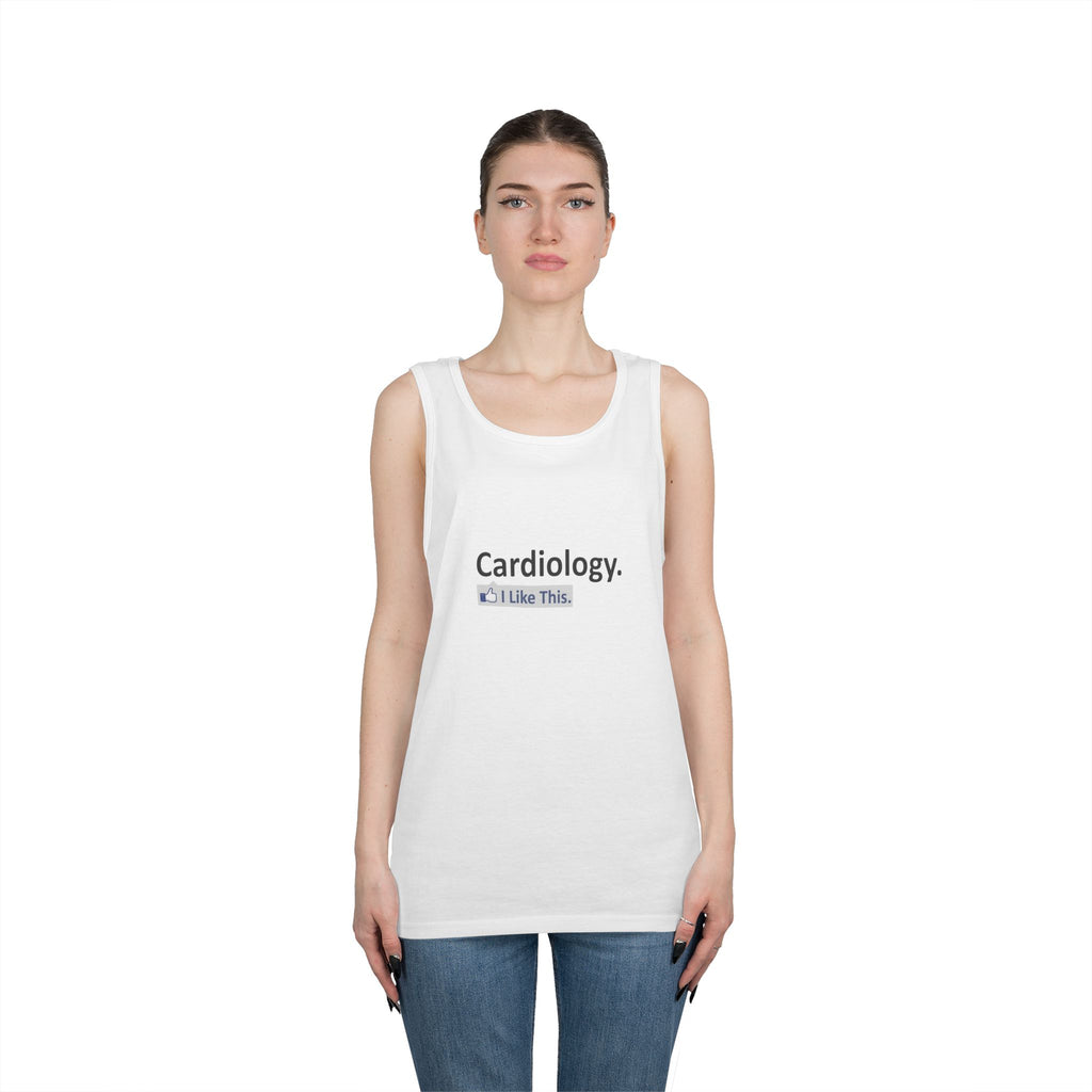 Cardiology...I Like This - Unisex Heavy Cotton Tank Top