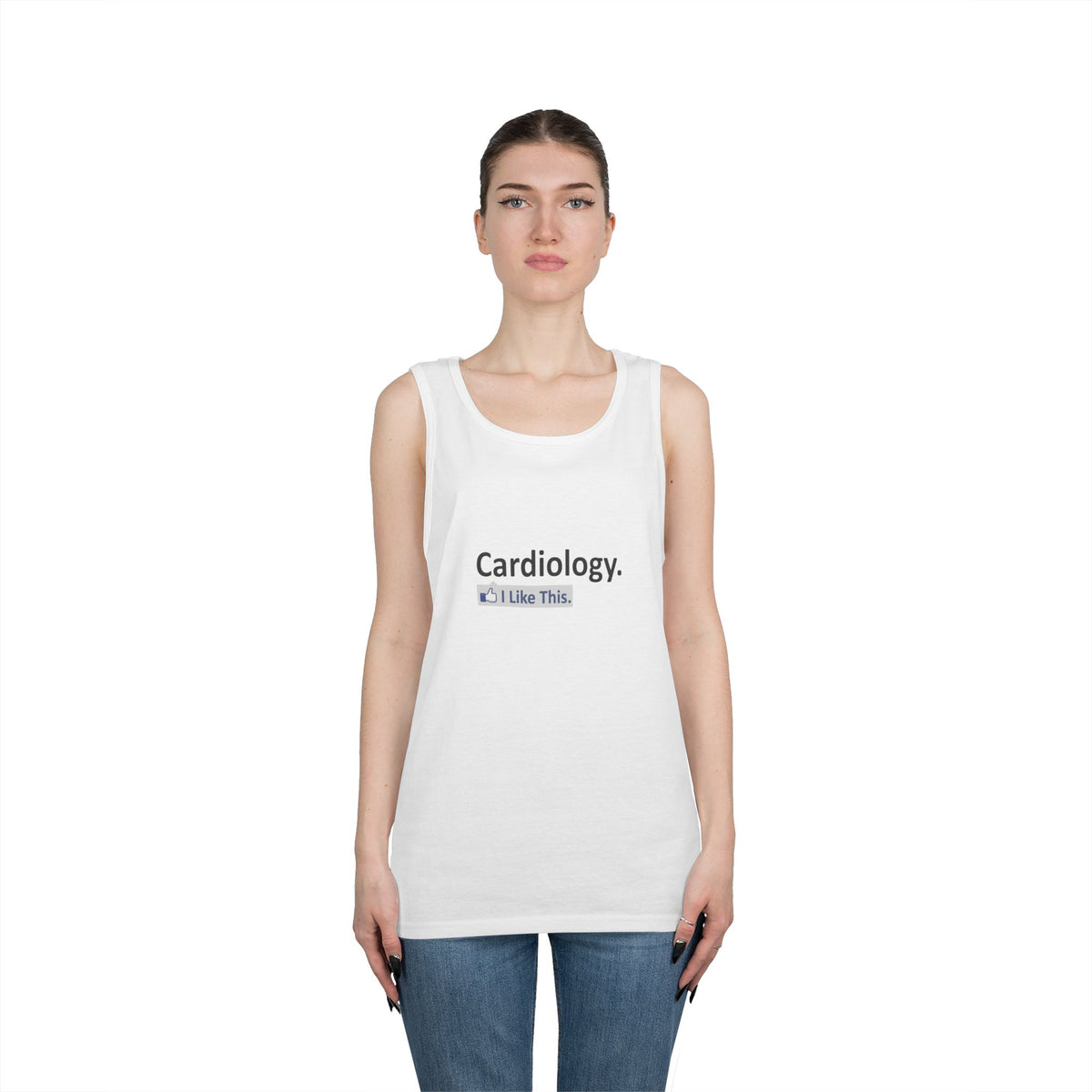 Cardiology...I Like This - Unisex Heavy Cotton Tank Top
