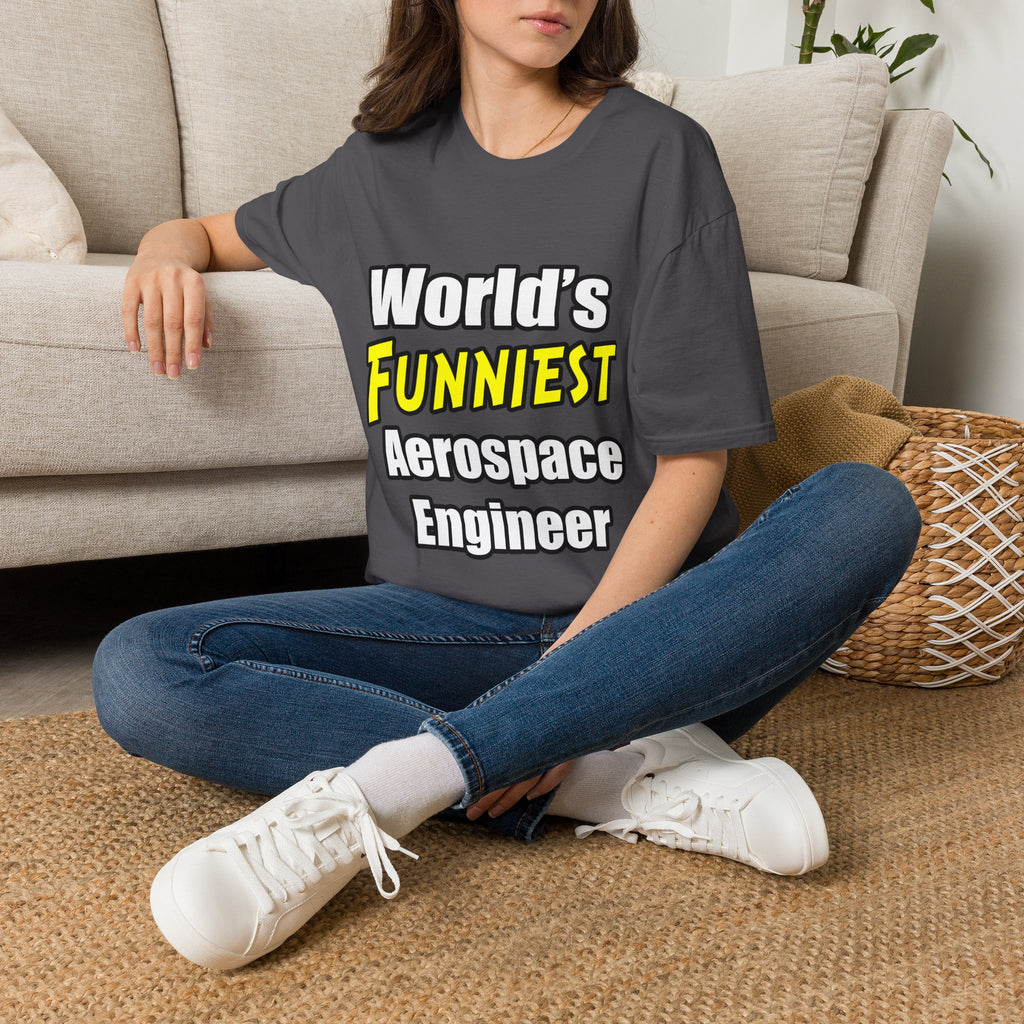 World's Funniest Aerospace Engineer - Unisex Softstyle T-Shirt