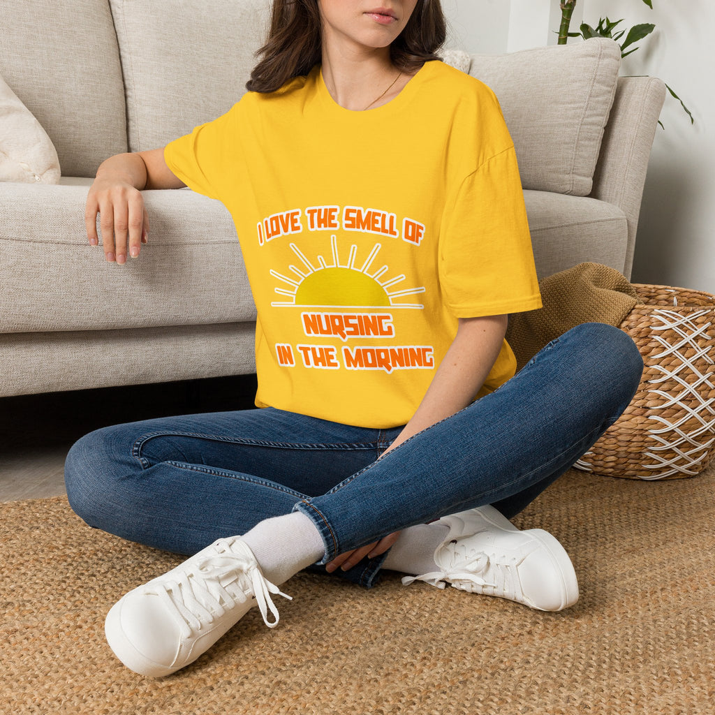 Smell of Nursing in the Morning - Unisex Softstyle T-Shirt