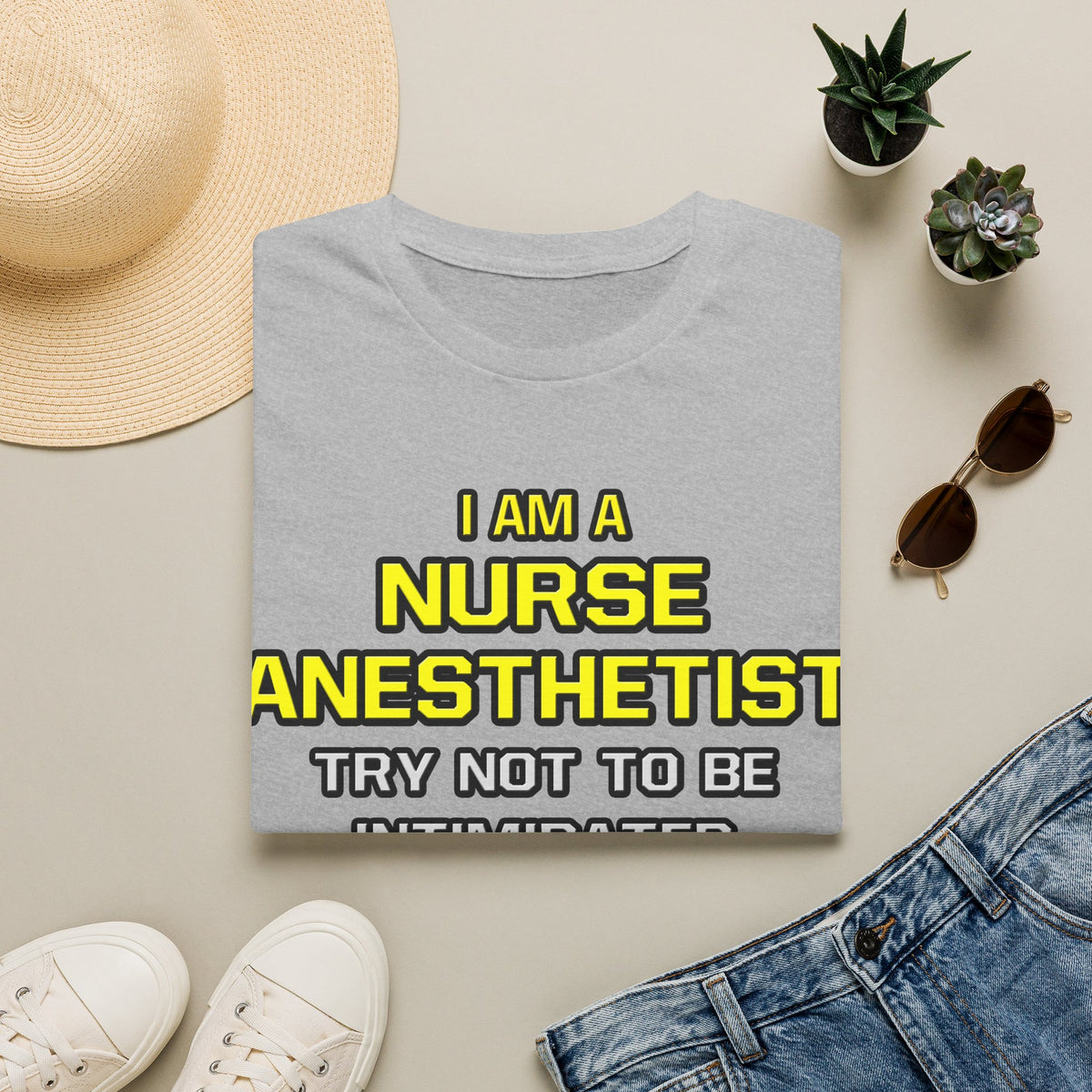 Nurse Anesthetist...Superior Intelligence - Unisex Softstyle T-Shirt