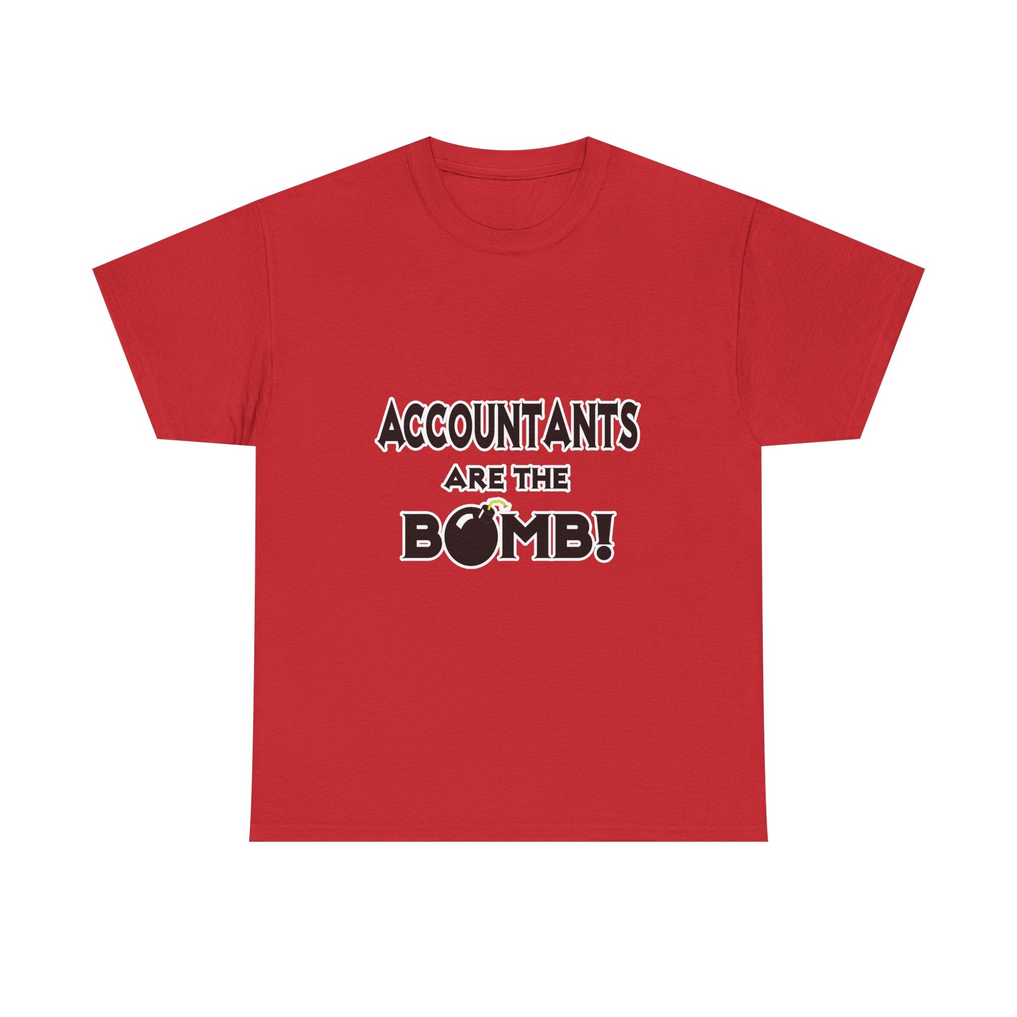 Accountants Are The Bomb! - Unisex Heavy Cotton Tee