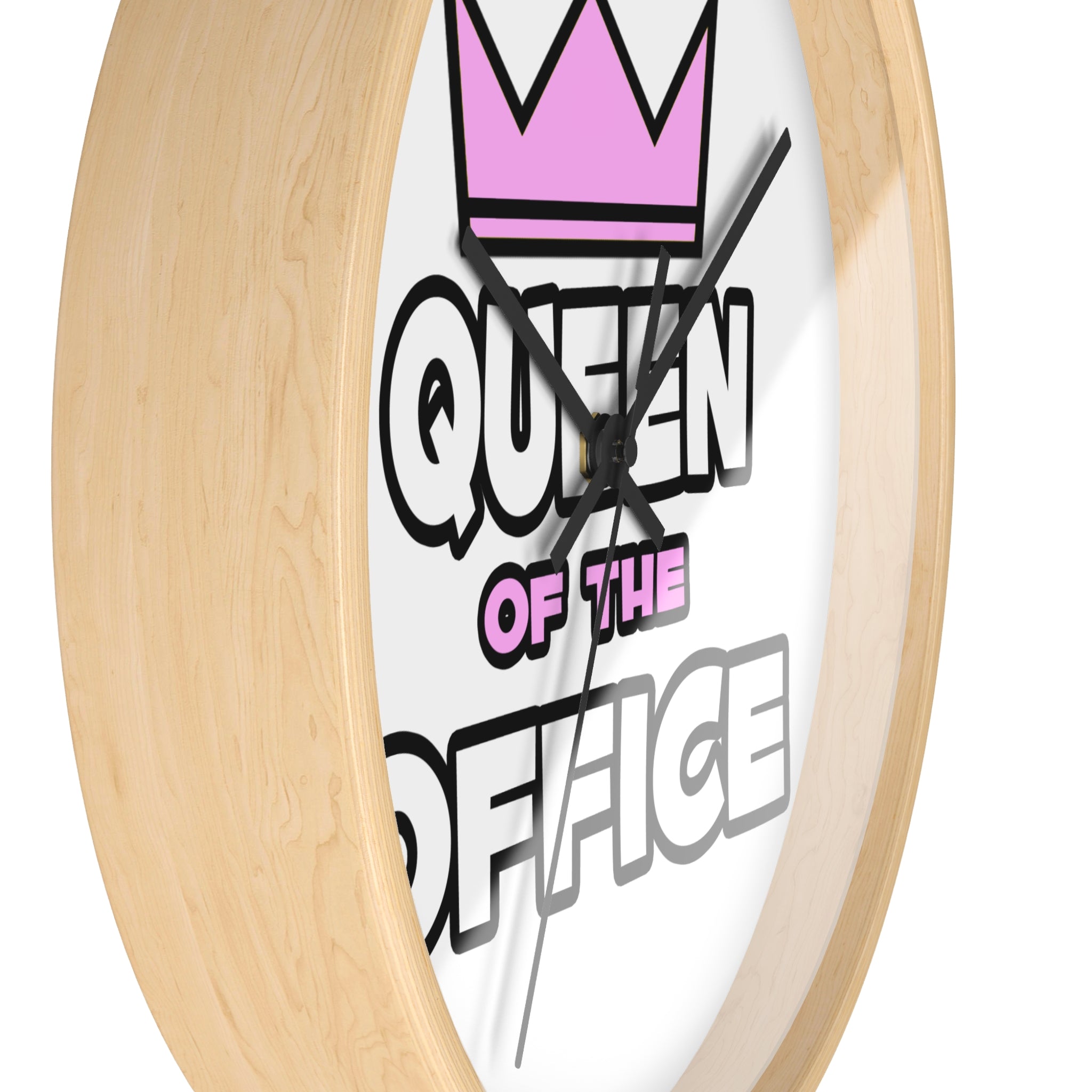 Queen of the Office - Wall Clock