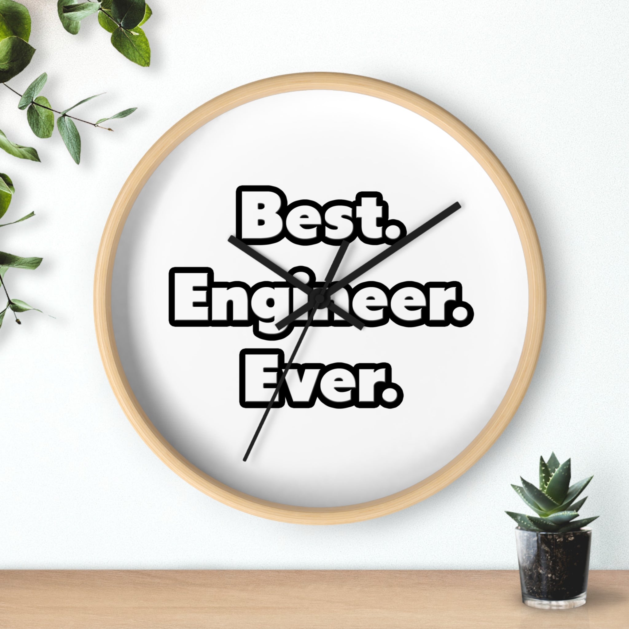 Best. Engineer. Ever - Wall Clock
